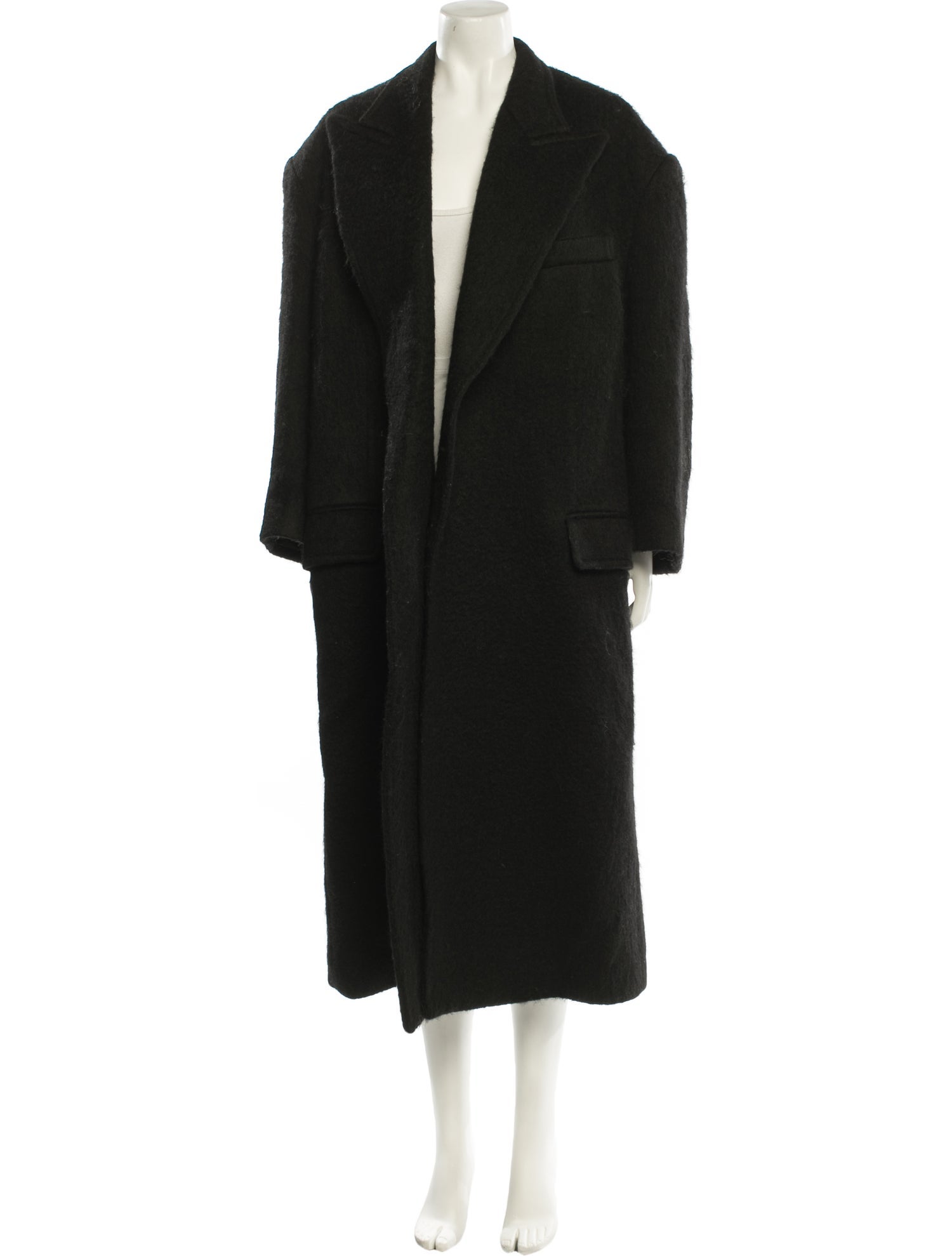 The Frankie Shop Mohair Faux Fur Coat