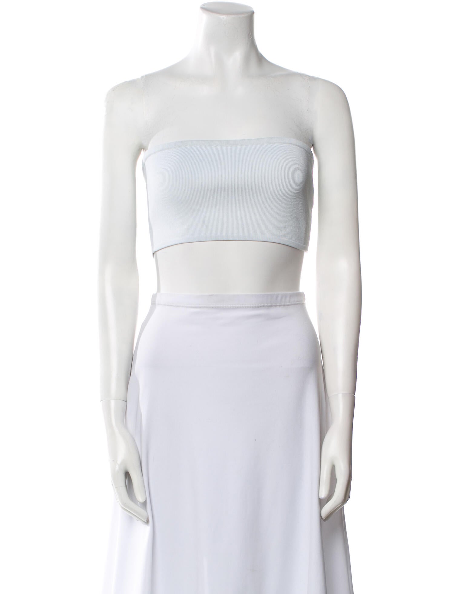 The Frankie Shop Strapless Crop Top