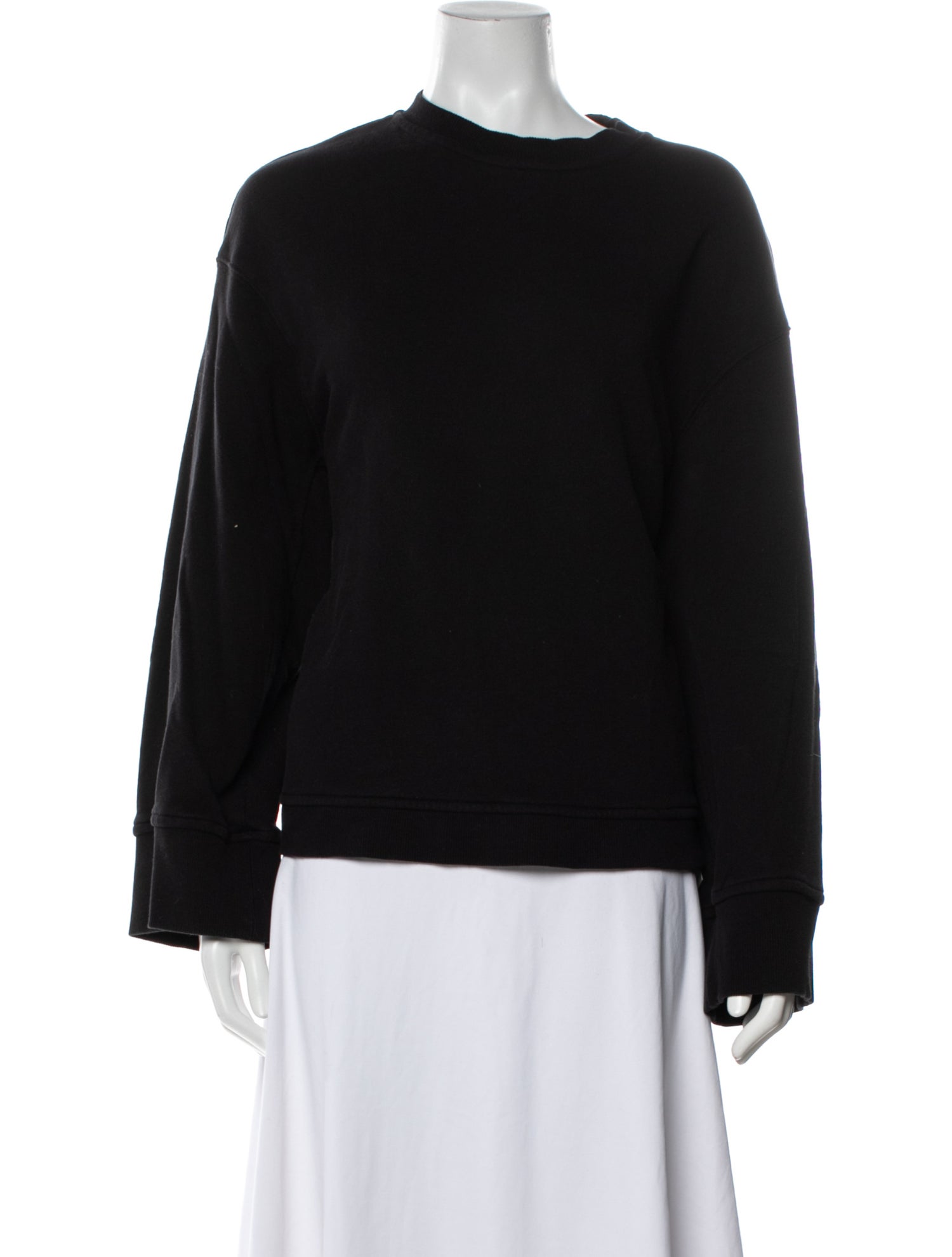 The Frankie Shop Crew Neck Long Sleeve Sweatshirt