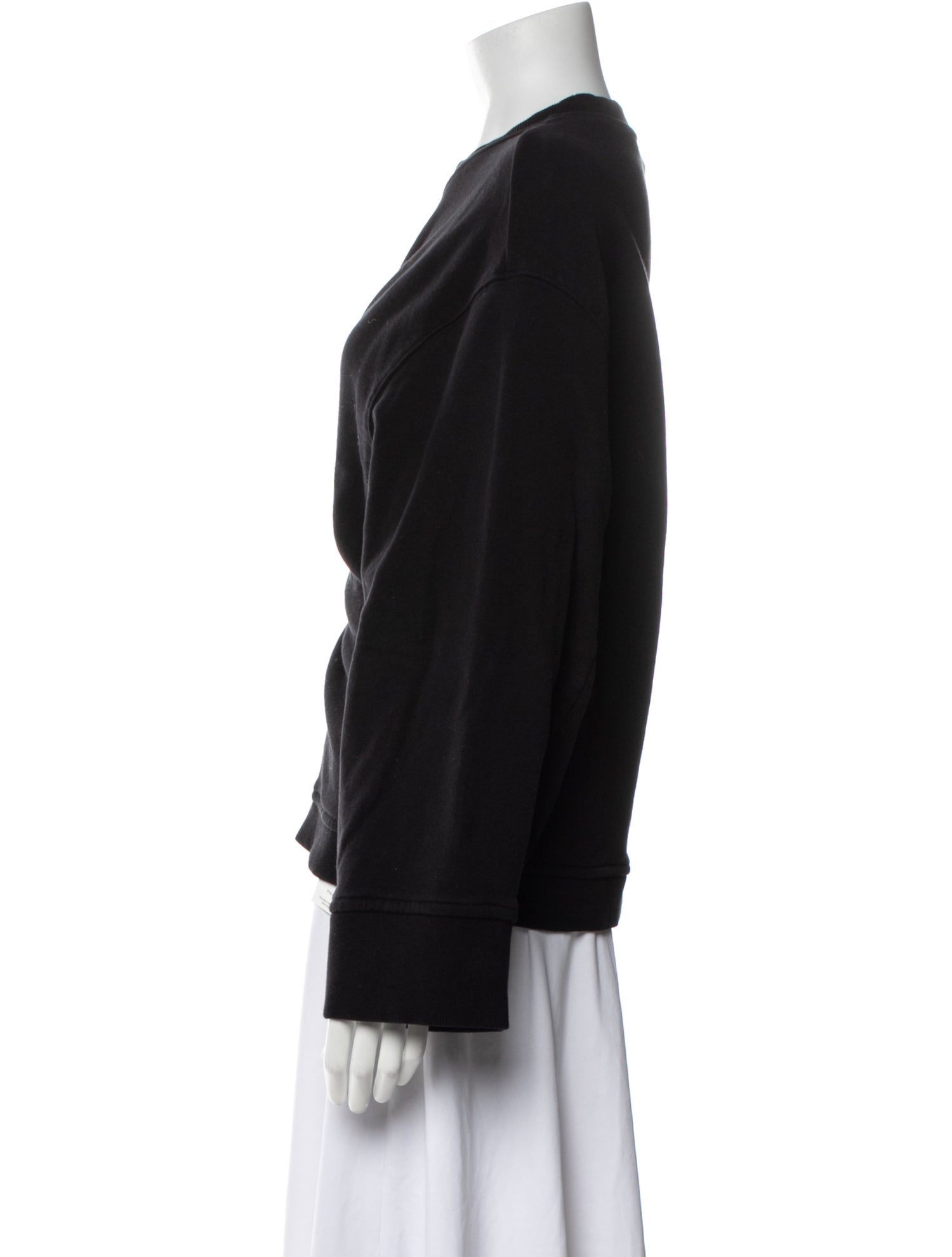 The Frankie Shop Crew Neck Long Sleeve Sweatshirt