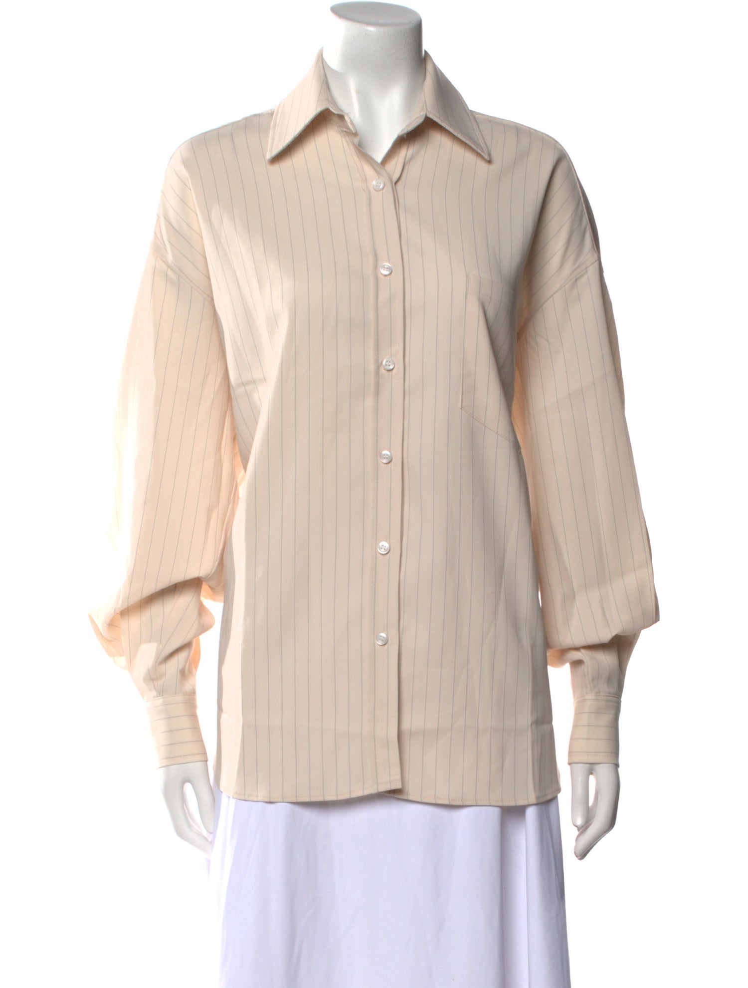 The Frankie Shop Long Sleeve Button-Up Top w/ Tags