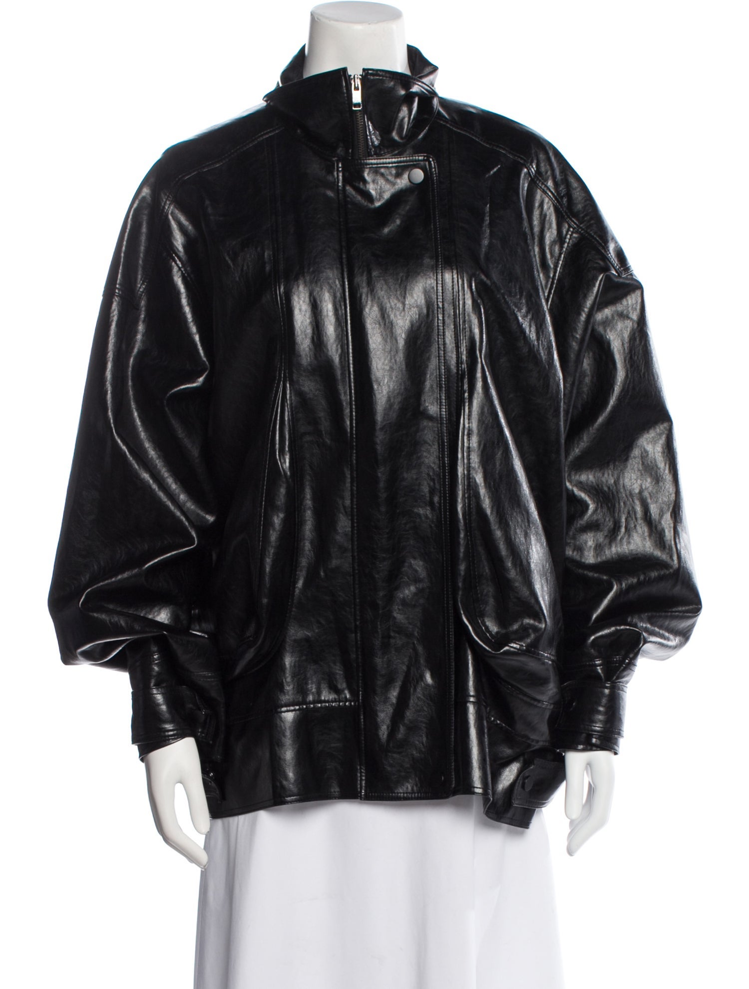 The Frankie Shop Leather Jacket