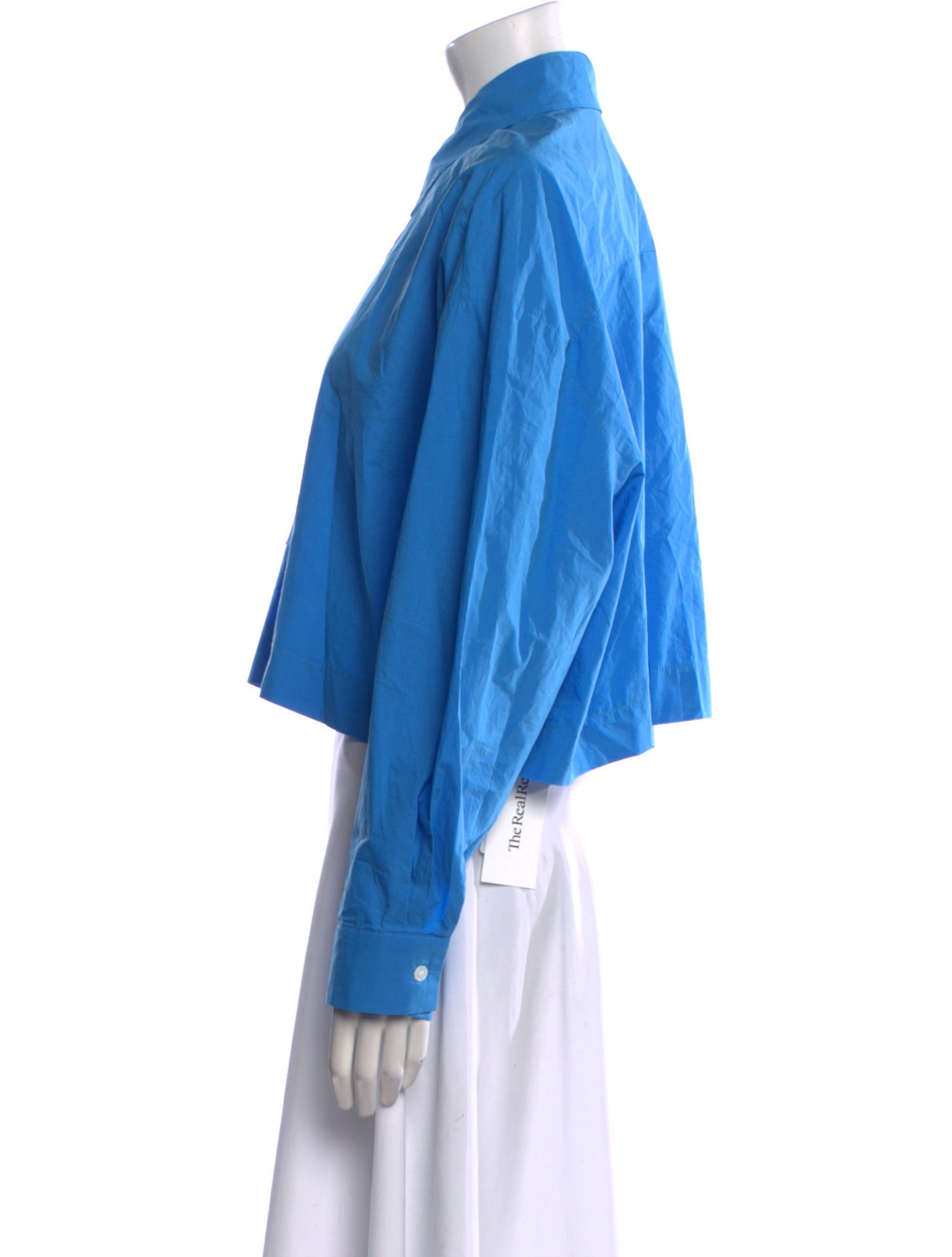 The Frankie Shop Long Sleeve Crop Top