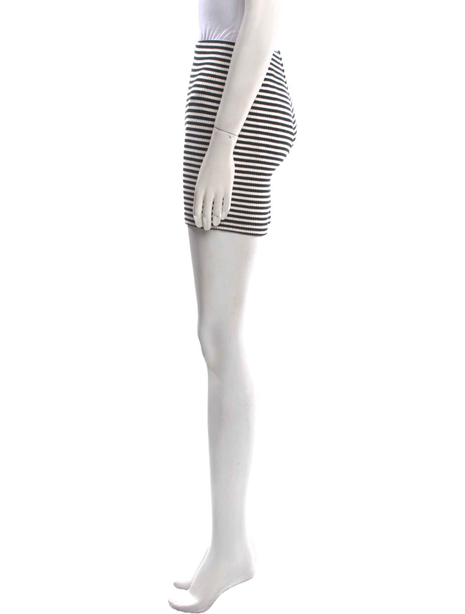 The Frankie Shop Striped Mini Shorts