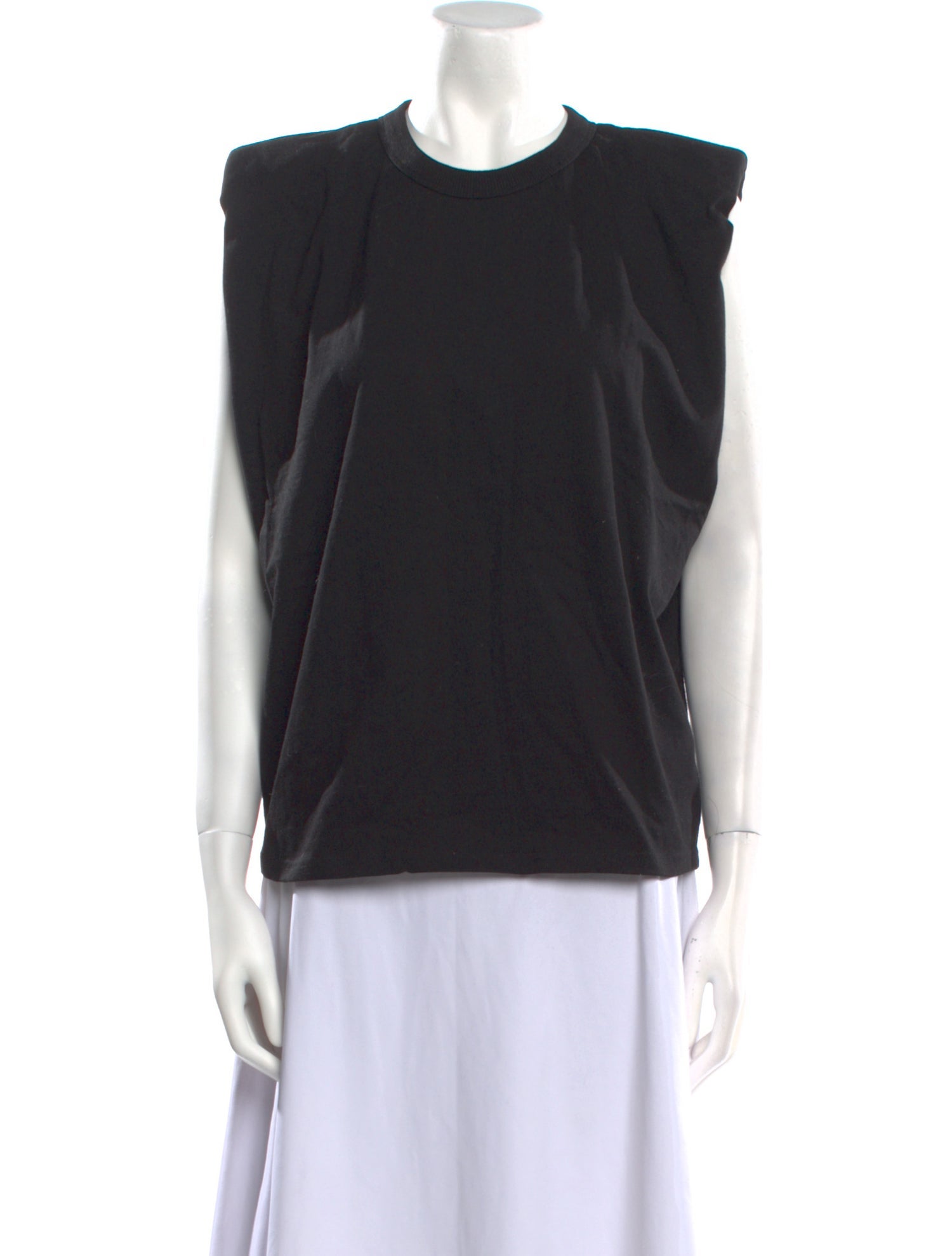 The Frankie Shop Crew Neck Sleeveless Top