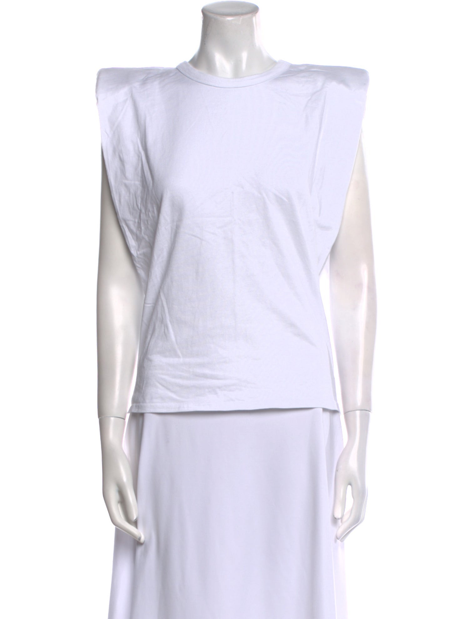 The Frankie Shop Bateau Neckline Sleeveless Top