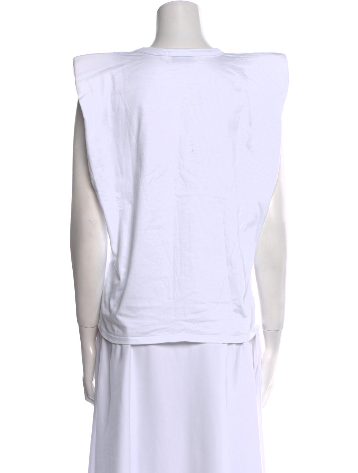 The Frankie Shop Bateau Neckline Sleeveless Top