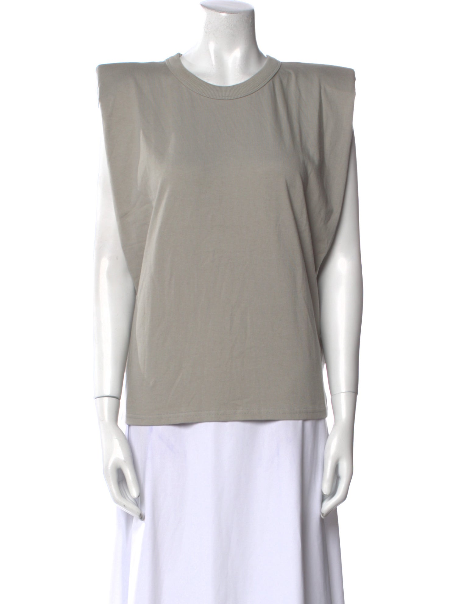 The Frankie Shop Crew Neck Sleeveless Top
