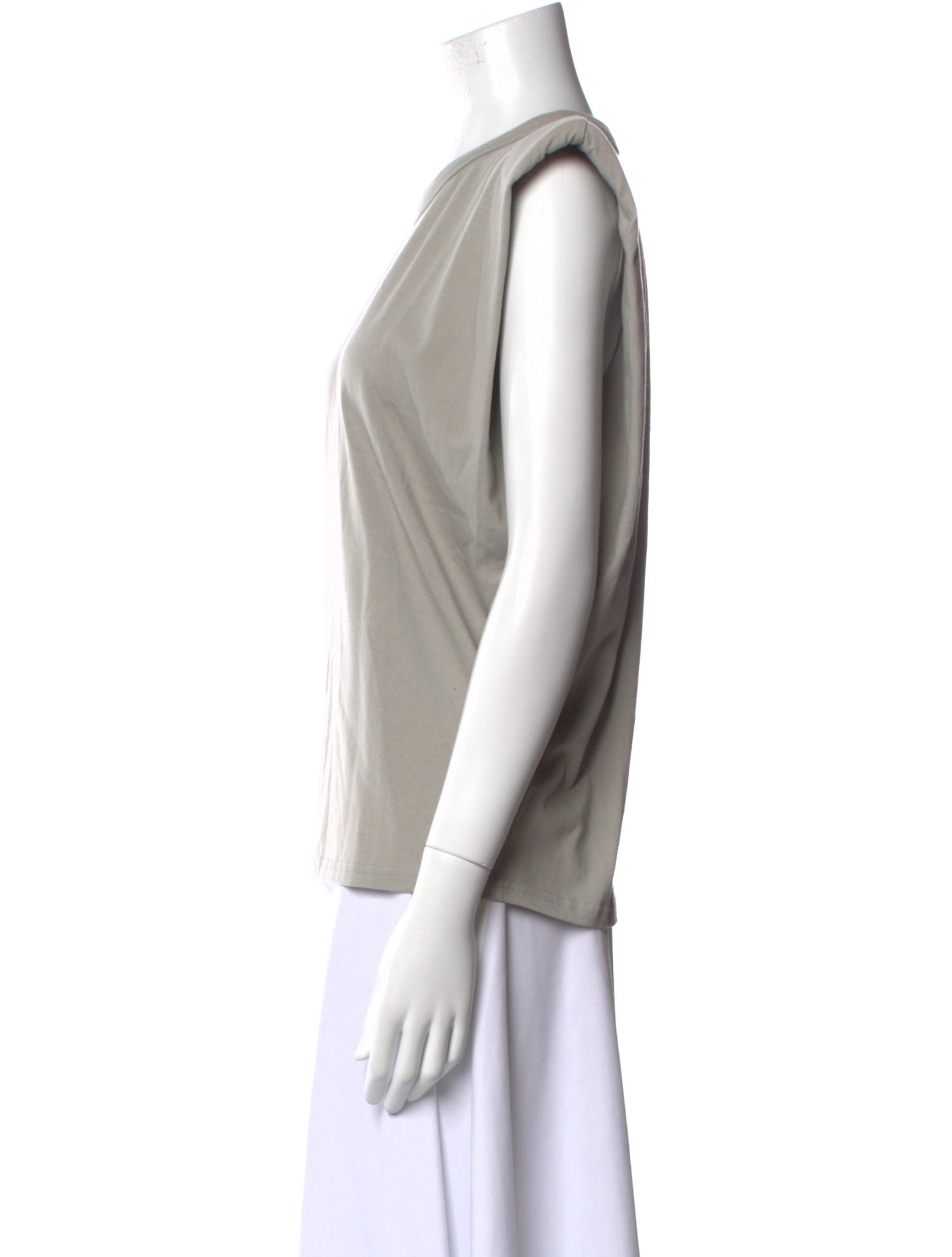 The Frankie Shop Crew Neck Sleeveless Top