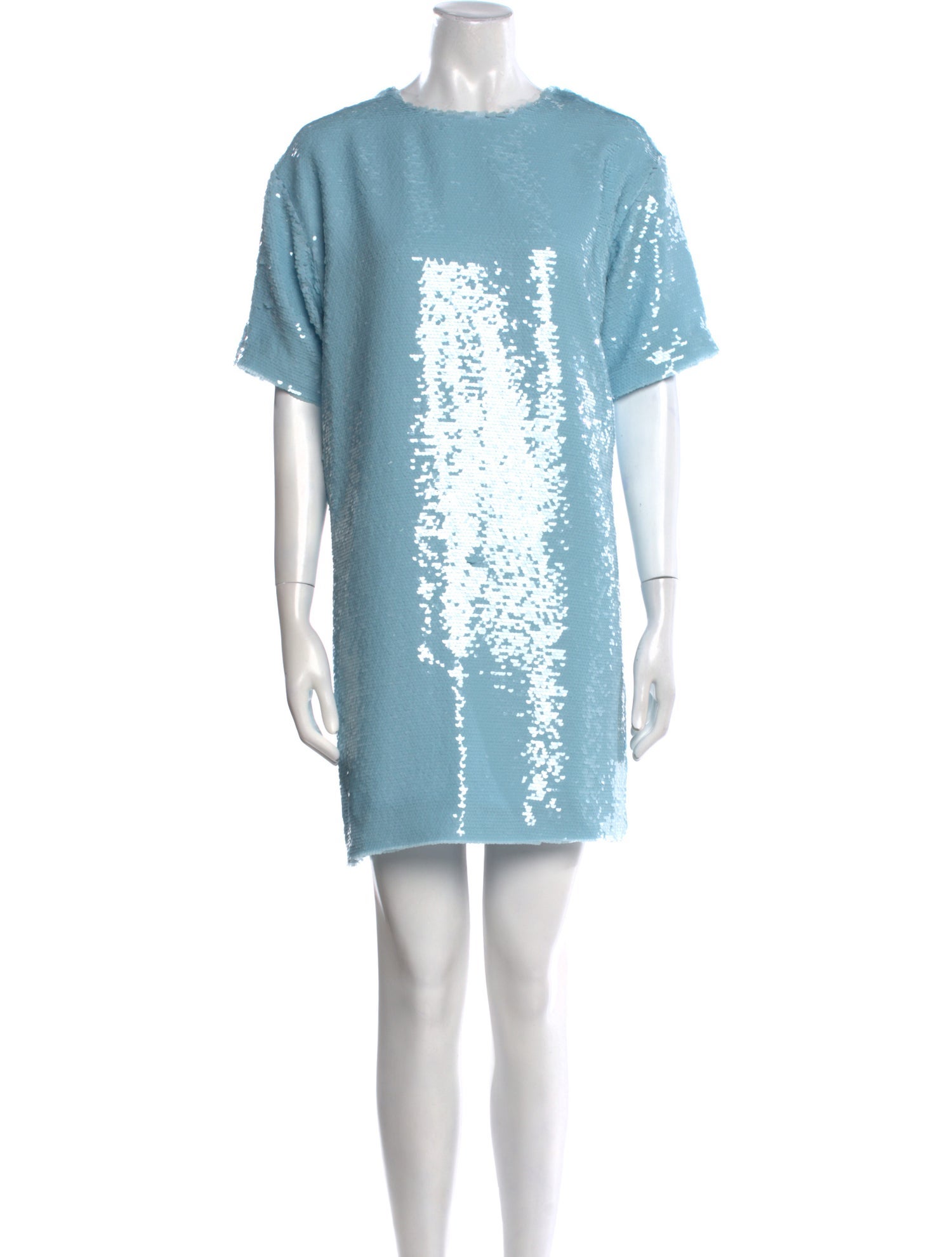 The Frankie Shop Crew Neck Mini Dress