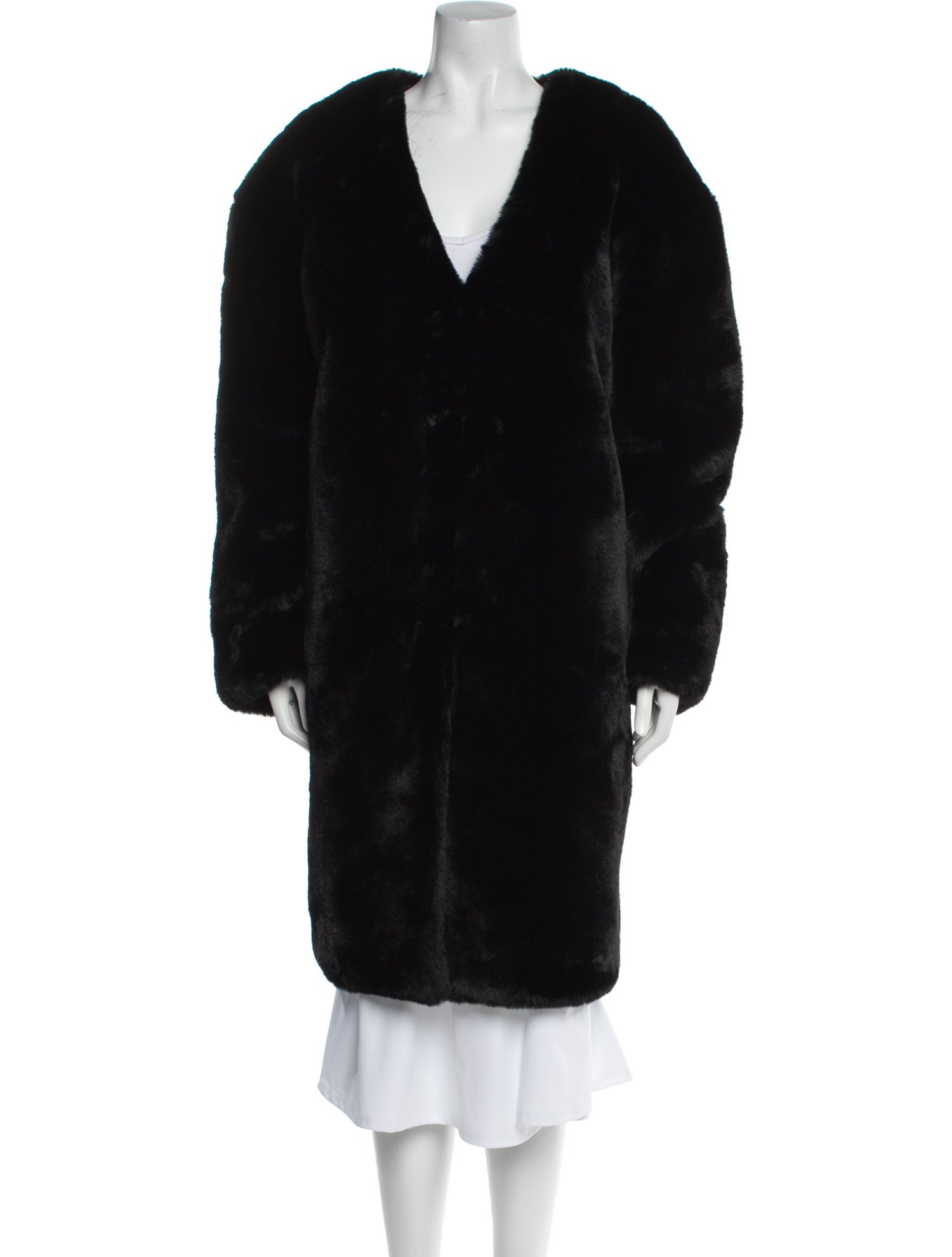 The Frankie Shop Faux Fur Faux Fur Coat
