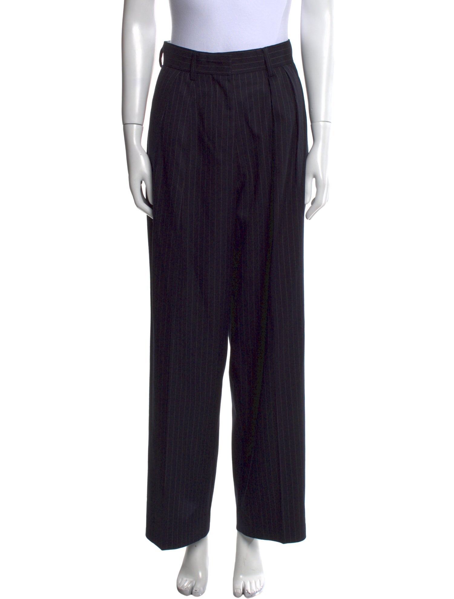 The Frankie Shop Striped Wide Leg Pants
