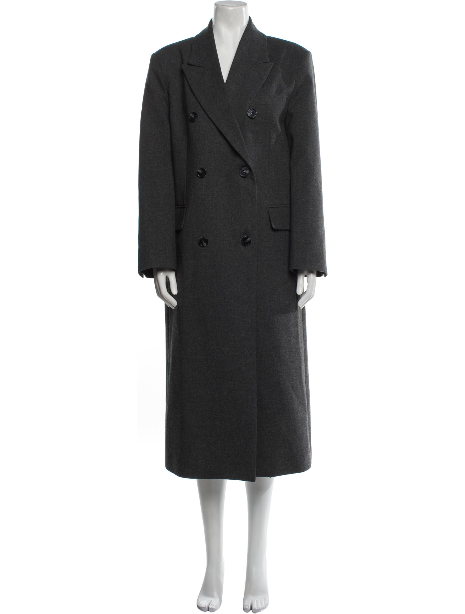 The Frankie Shop Wool Peacoat