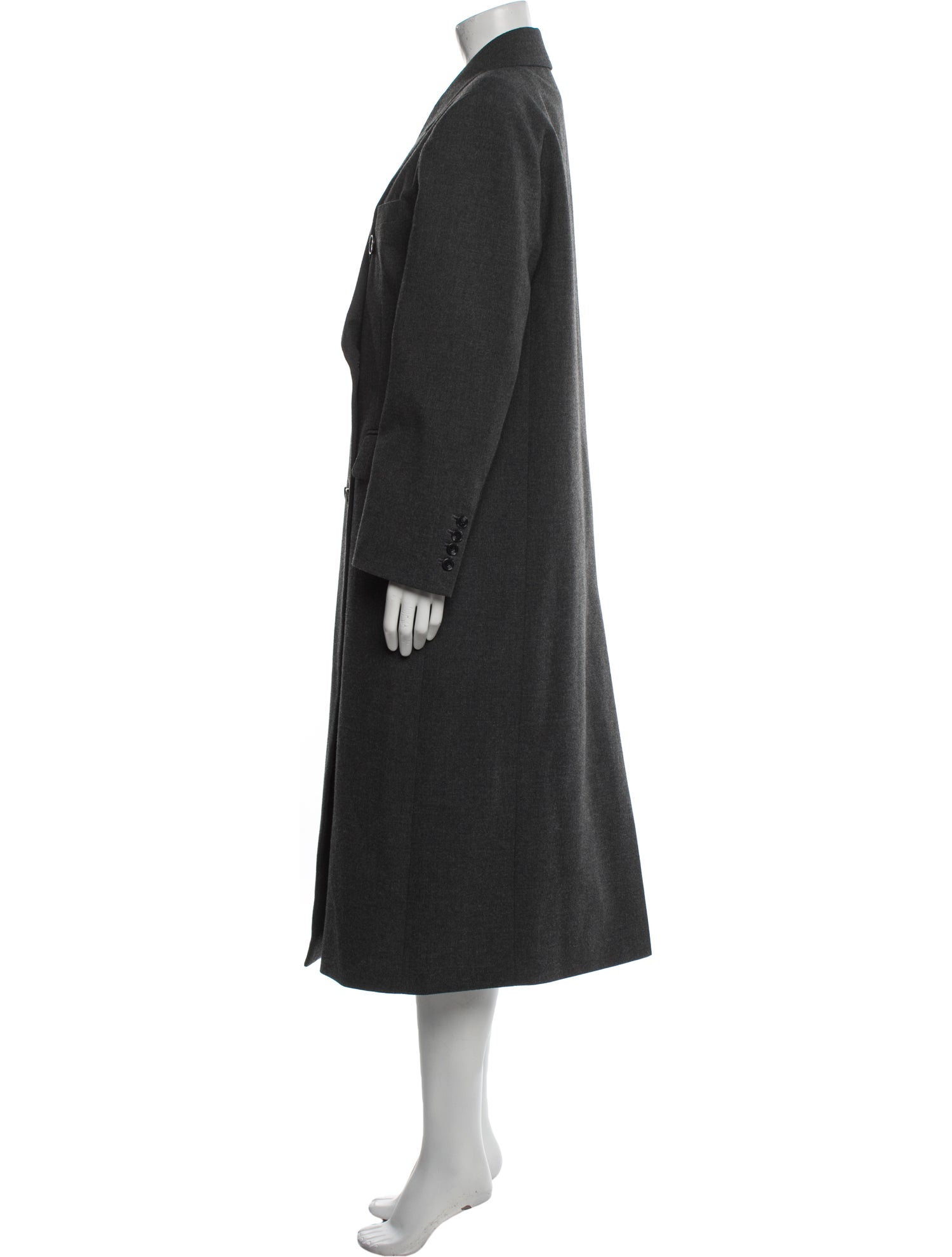 The Frankie Shop Wool Peacoat