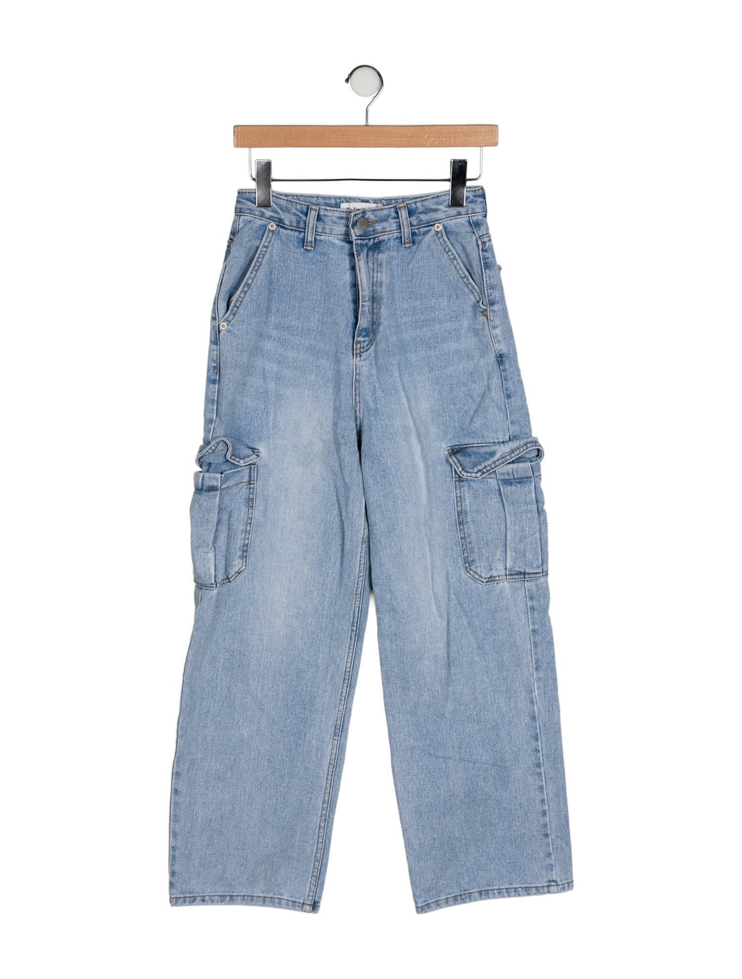 The Frankie Shop High-Rise Wide Leg Jeans