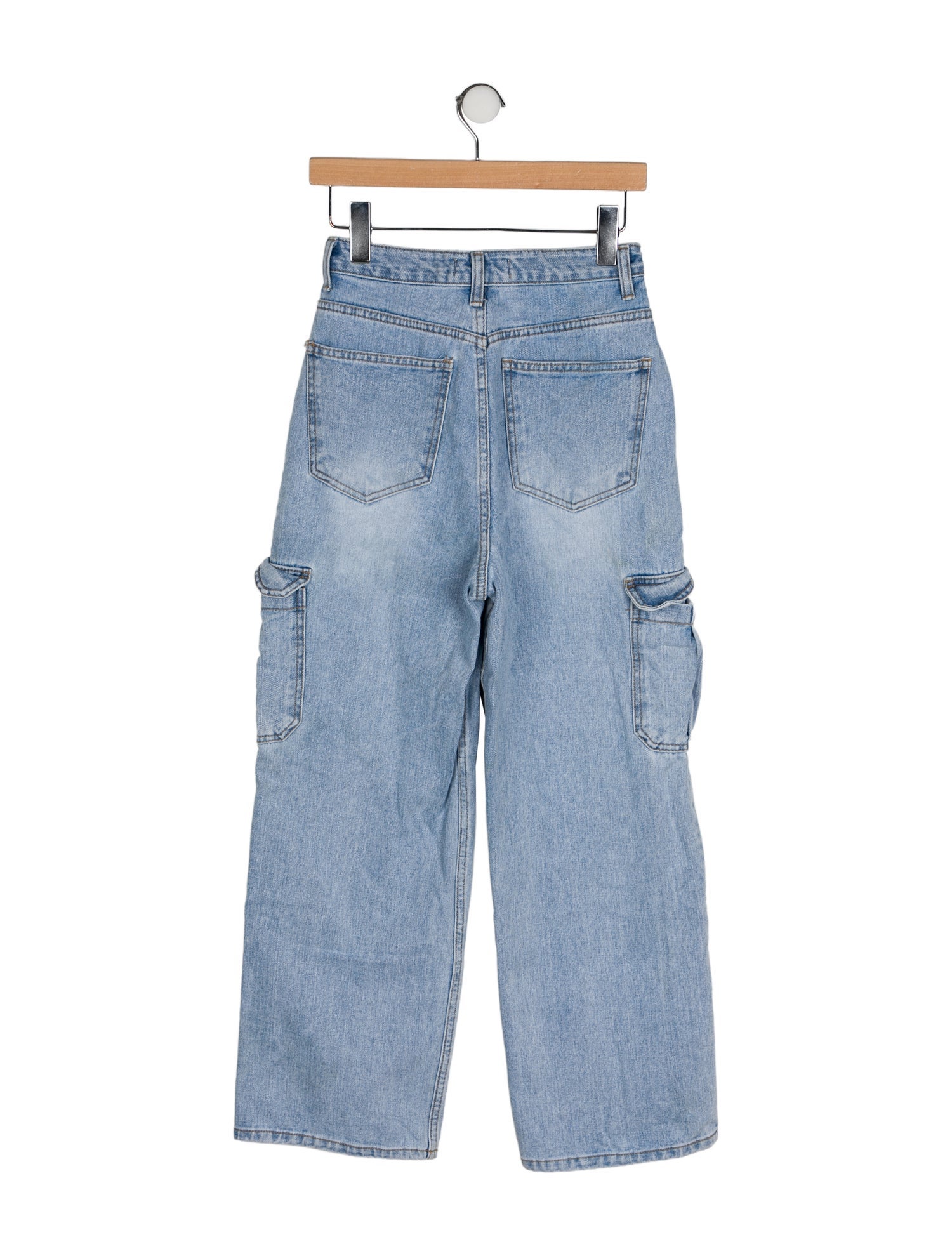 The Frankie Shop High-Rise Wide Leg Jeans
