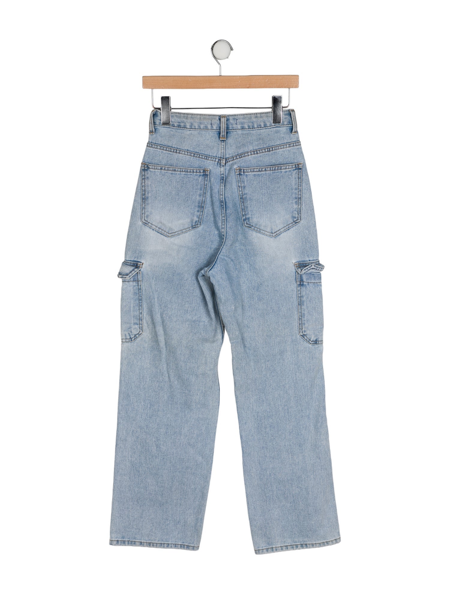 The Frankie Shop High-Rise Wide Leg Jeans