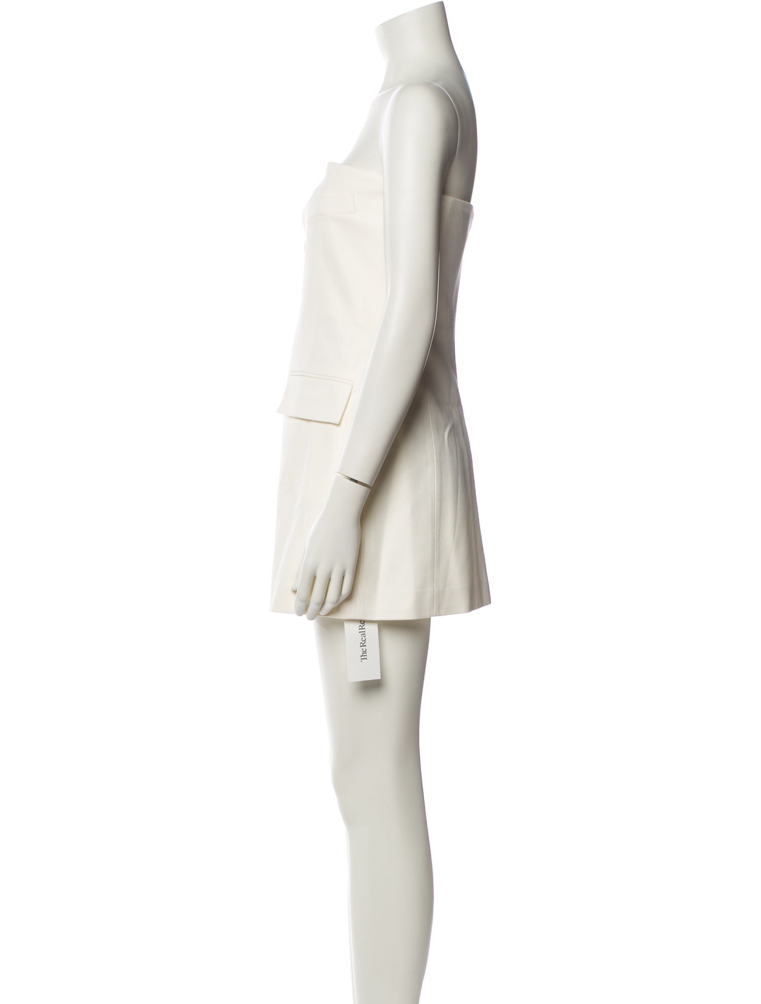 The Frankie Shop Strapless Mini Dress