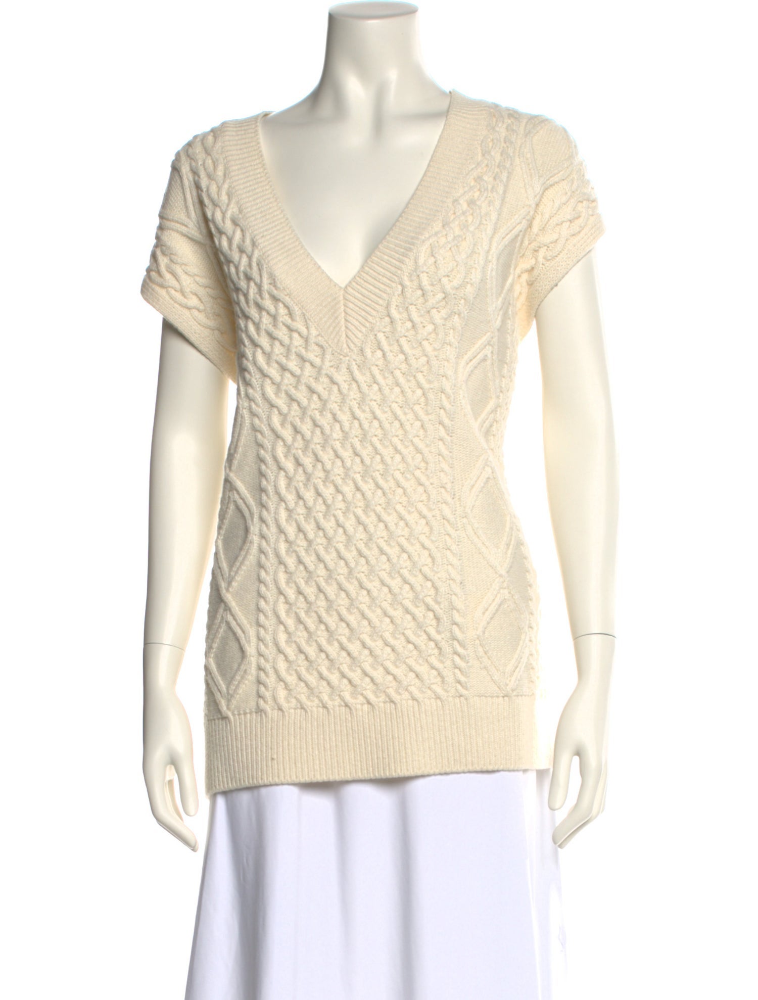 The Frankie Shop Wool Printed Sweater