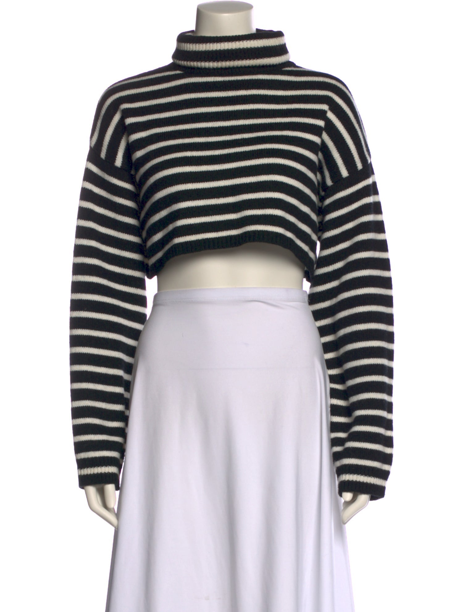 The Frankie Shop Nylon Striped Sweater
