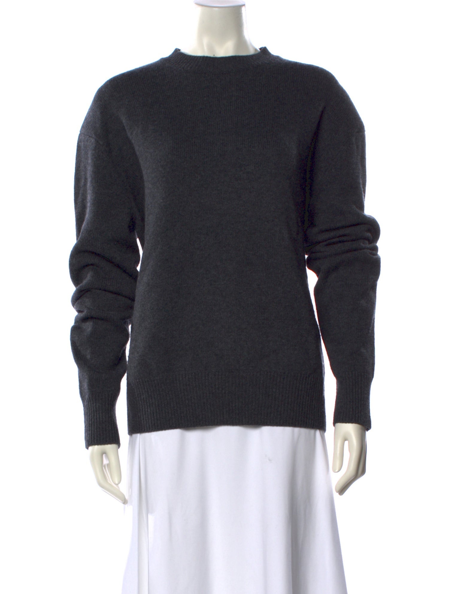 The Frankie Shop Merino Wool Crew Neck Sweater