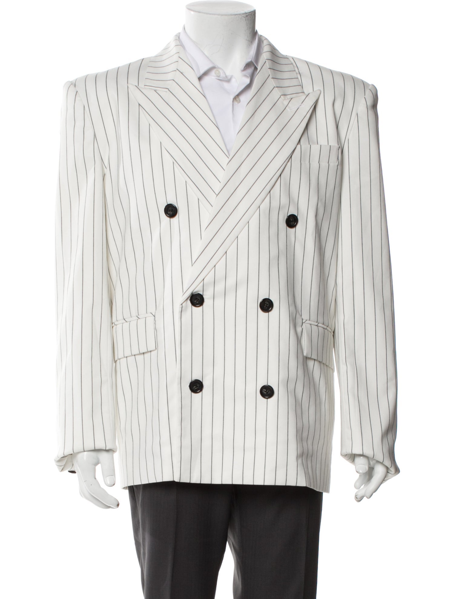The Frankie Shop Striped Blazer