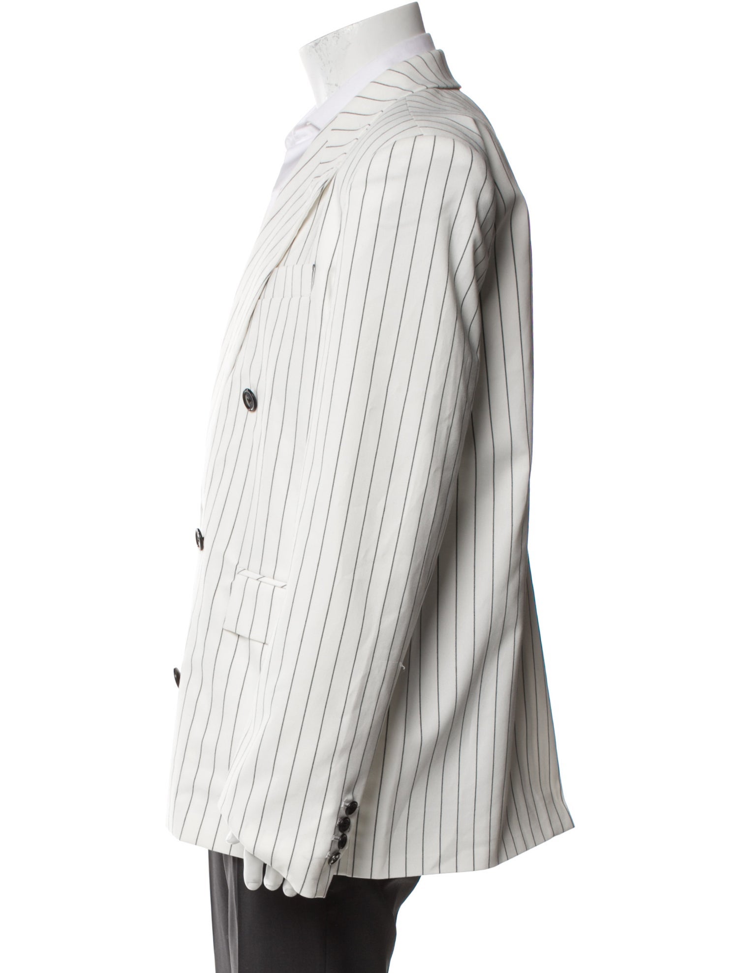 The Frankie Shop Striped Blazer