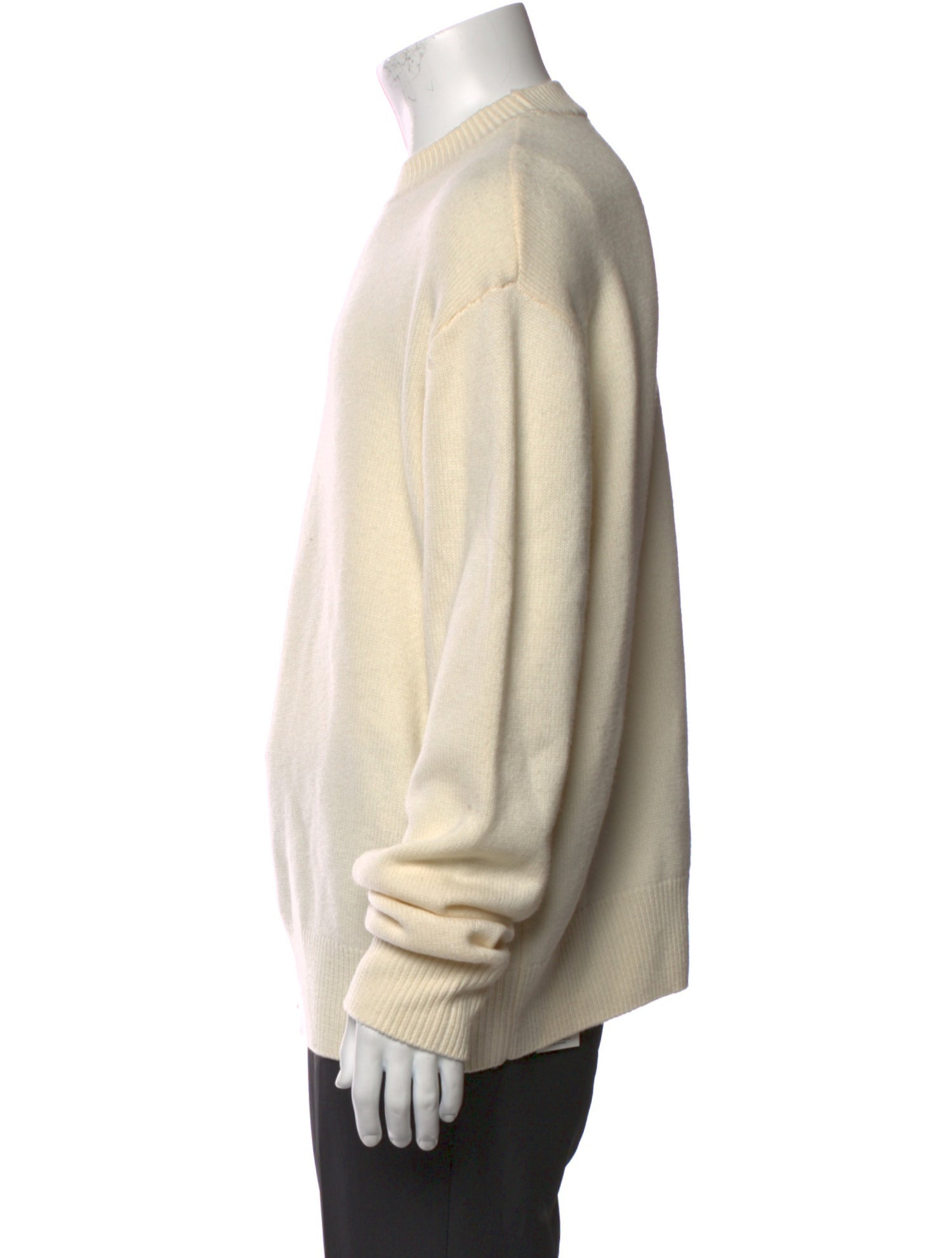 The Frankie Shop Merino Wool Crew Neck Pullover