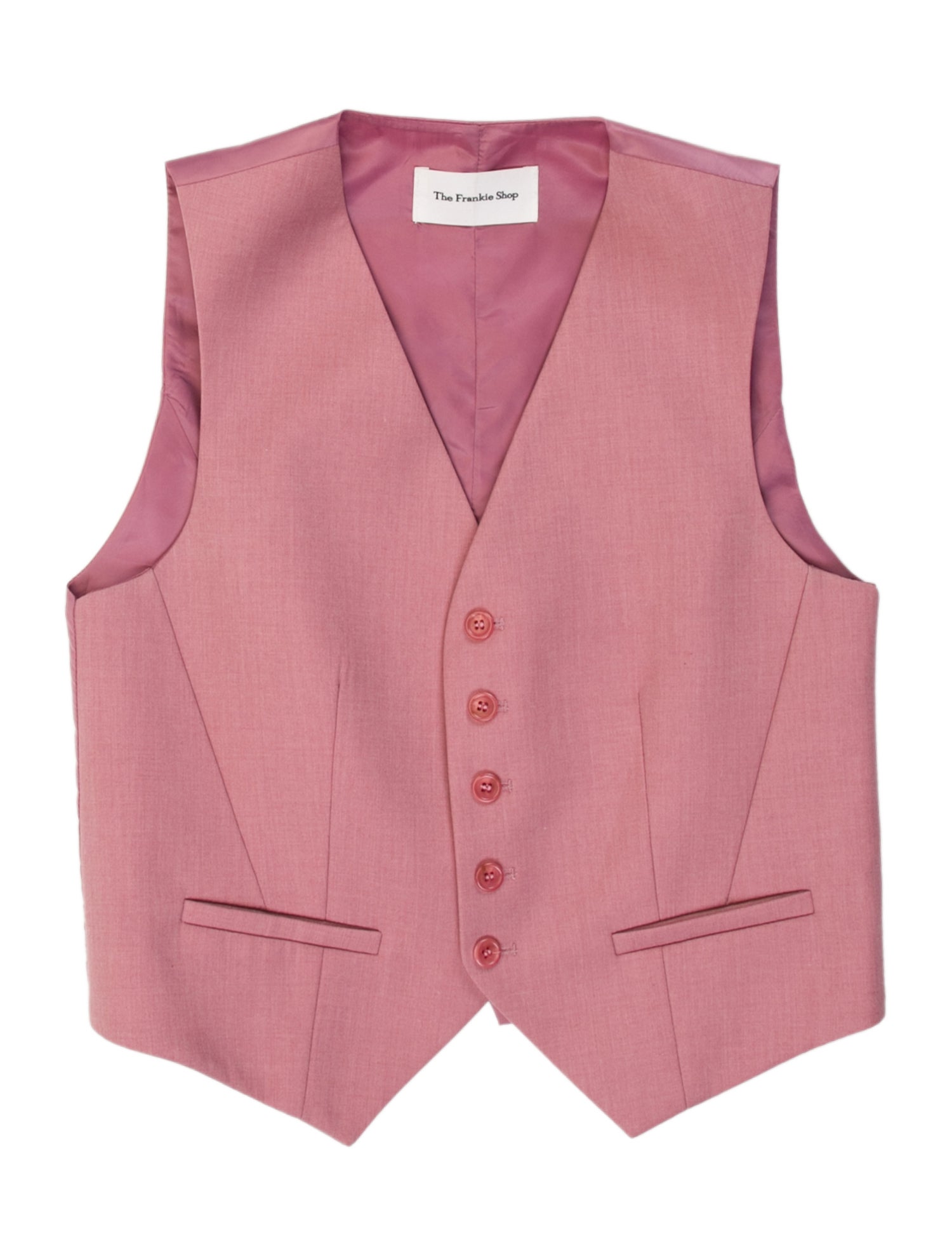 The Frankie Shop Wool Suit Vest