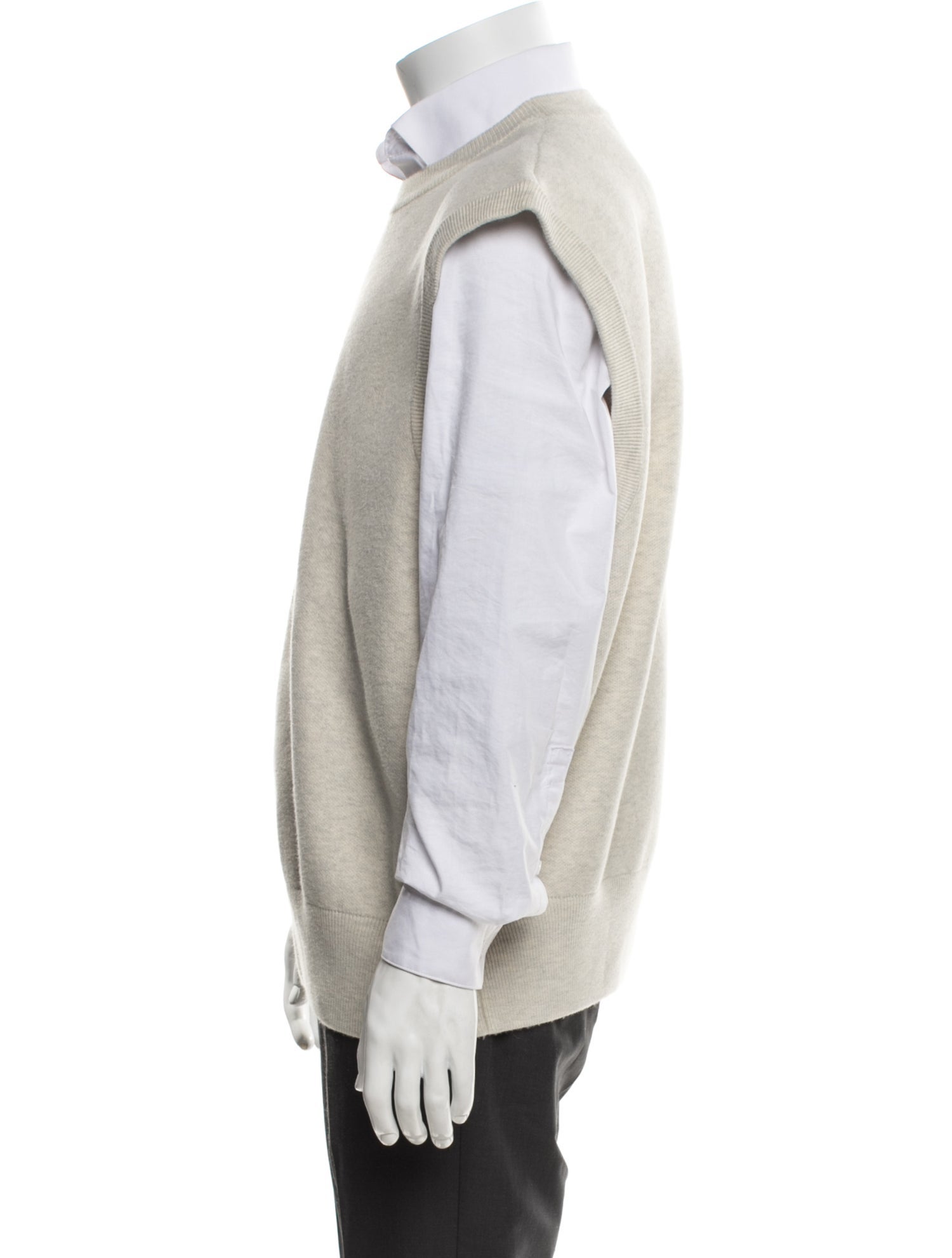 The Frankie Shop Crew Neck Sleeveless Sweater Vest