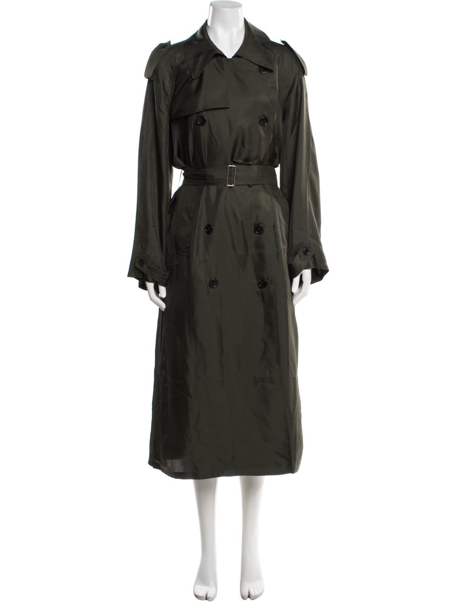 The Frankie Shop Silk Trench Coat w/ Tags
