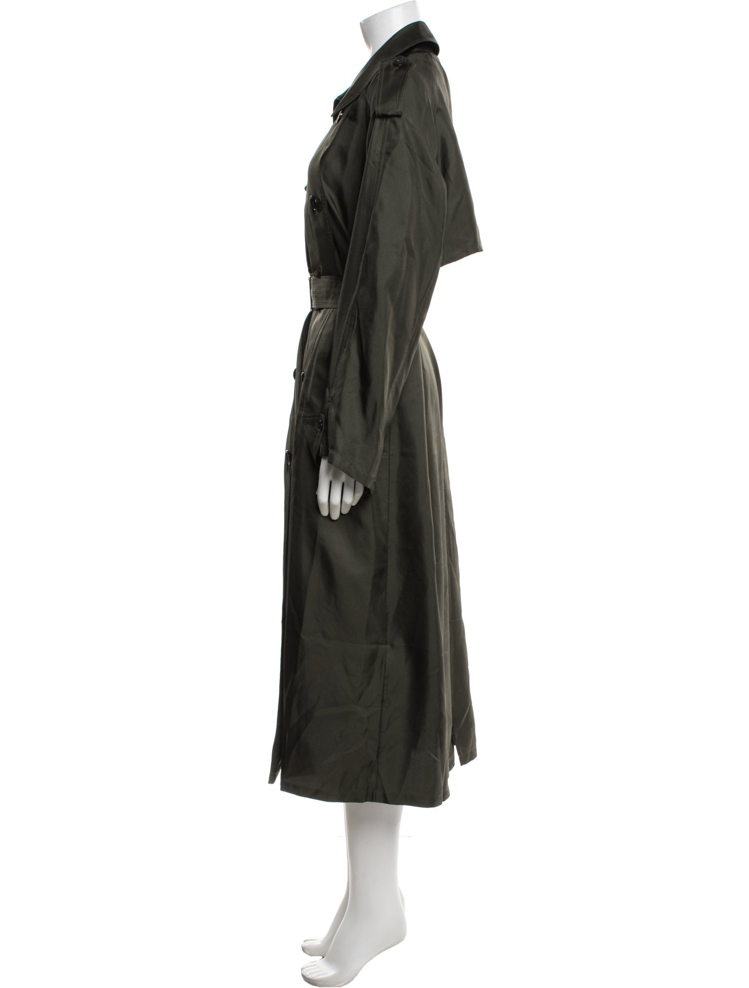The Frankie Shop Silk Trench Coat w/ Tags