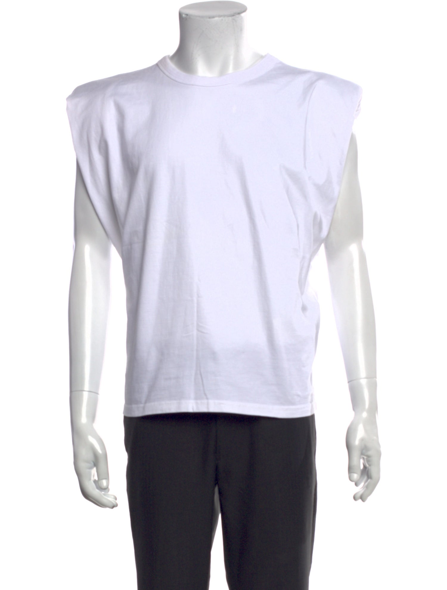 The Frankie Shop Crew Neck Sleeveless T-Shirt