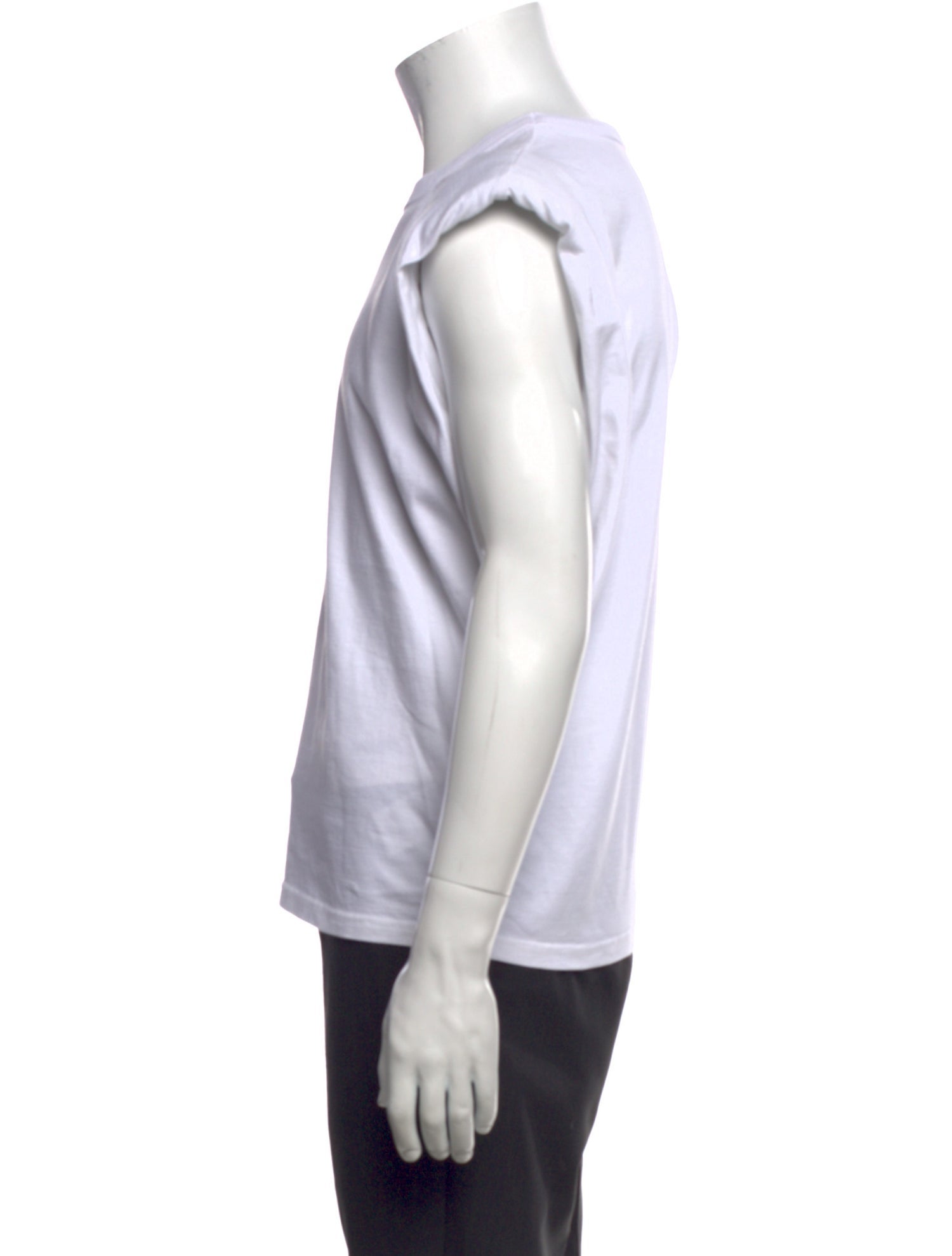 The Frankie Shop Crew Neck Sleeveless T-Shirt