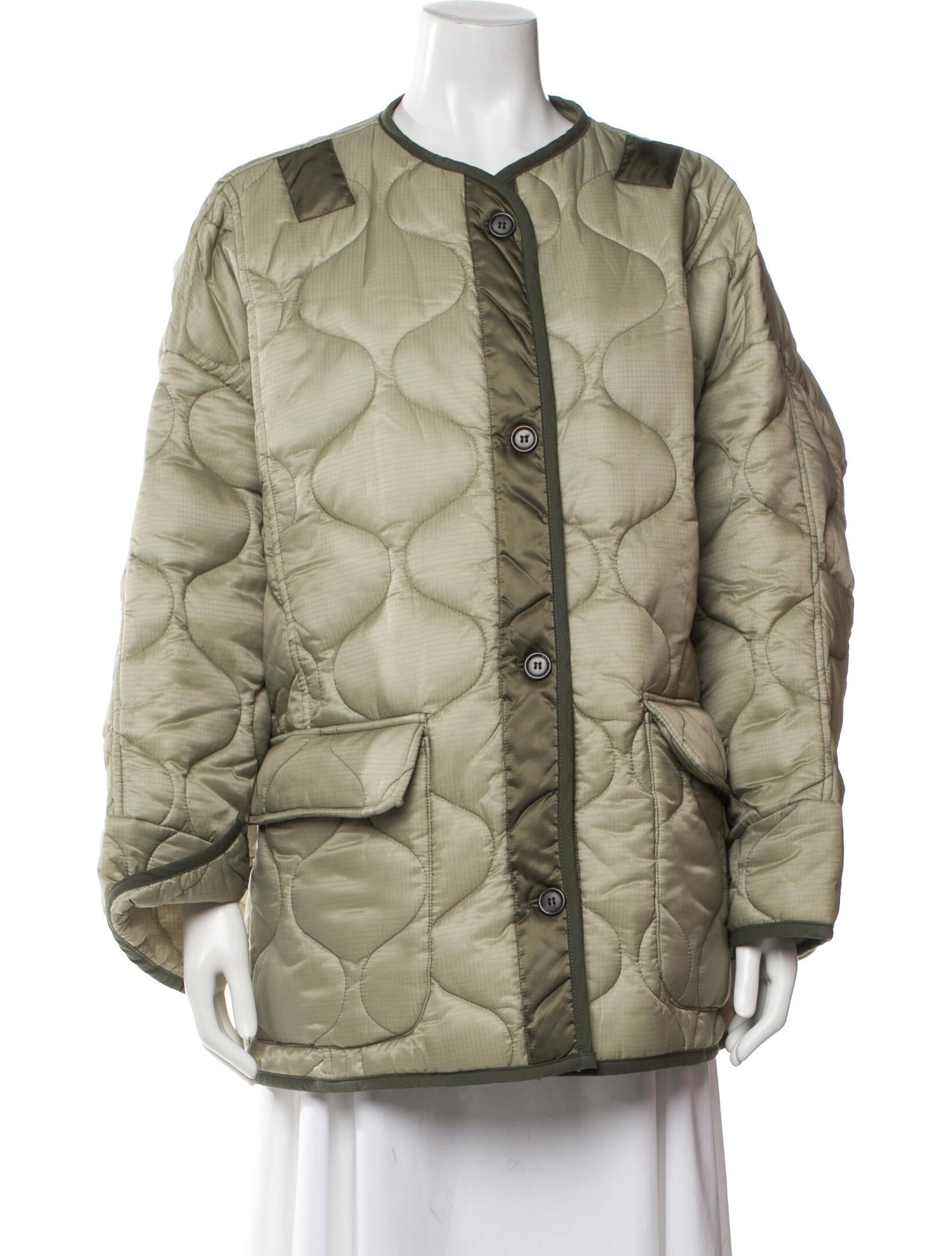 Nylon Printed Utility Jacket