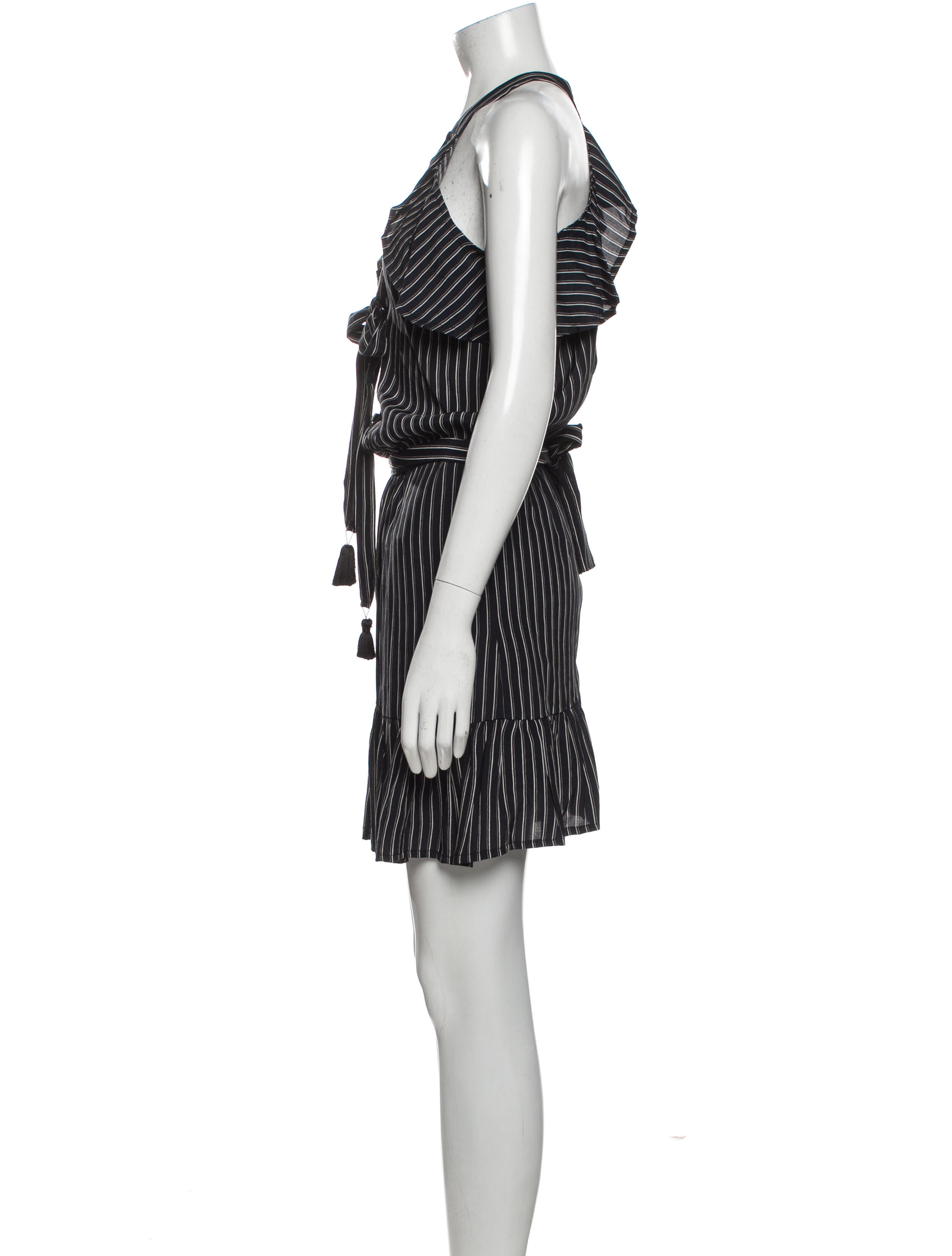 Faithfull The Brand Striped Mini Dress