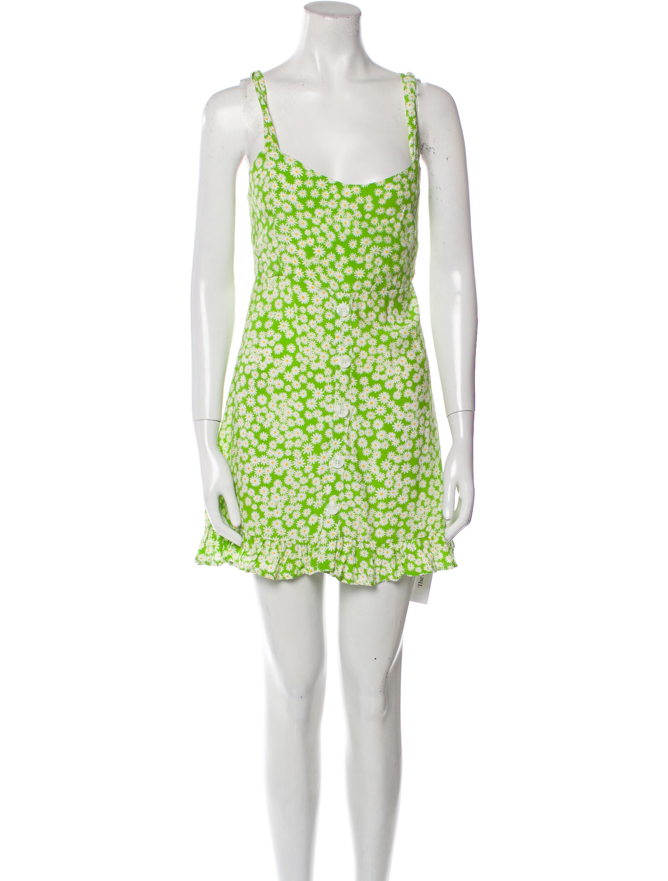 Faithfull The Brand Floral Print Mini Dress