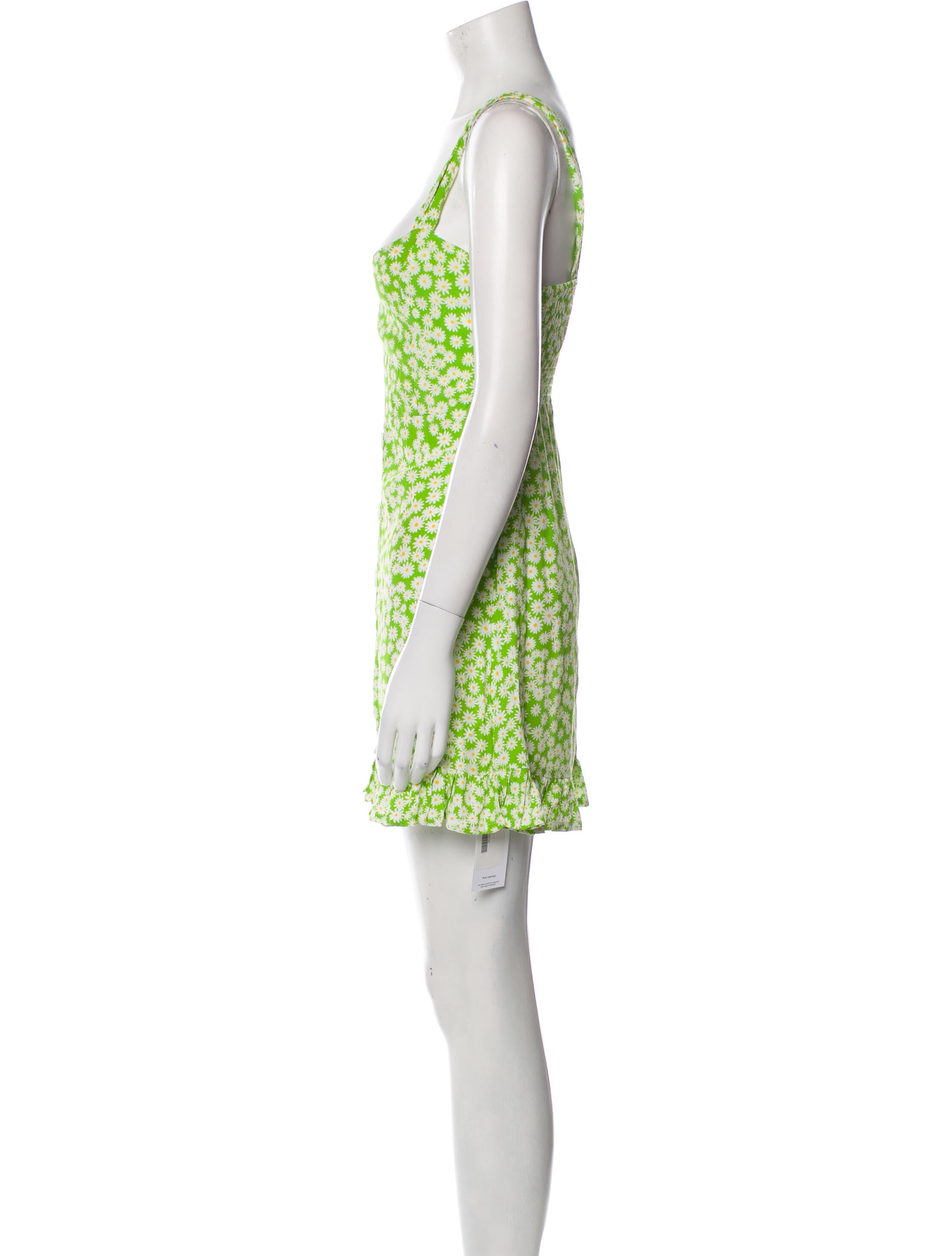 Faithfull The Brand Floral Print Mini Dress