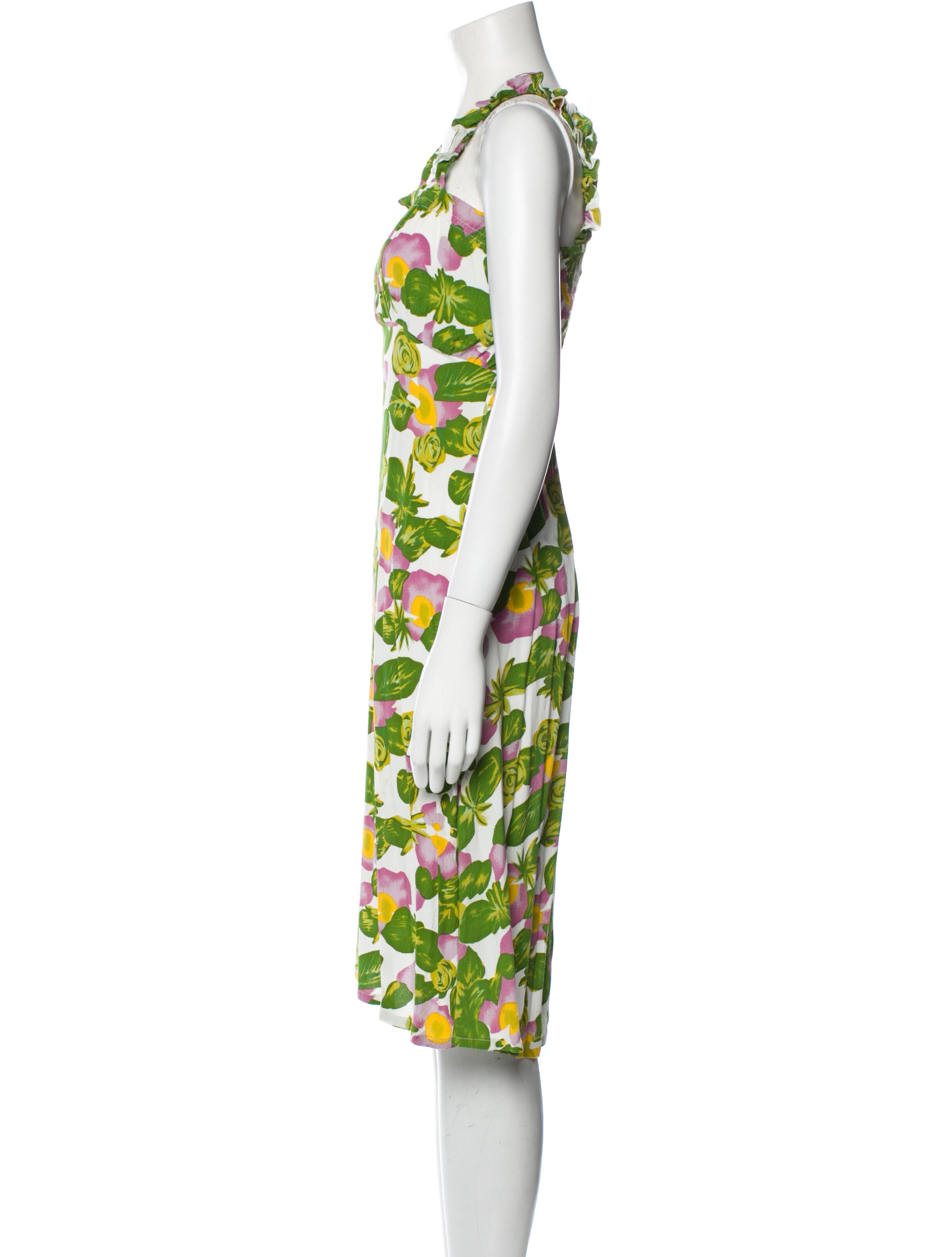 Faithfull The Brand Floral Print Midi Length Dress w/ Tags