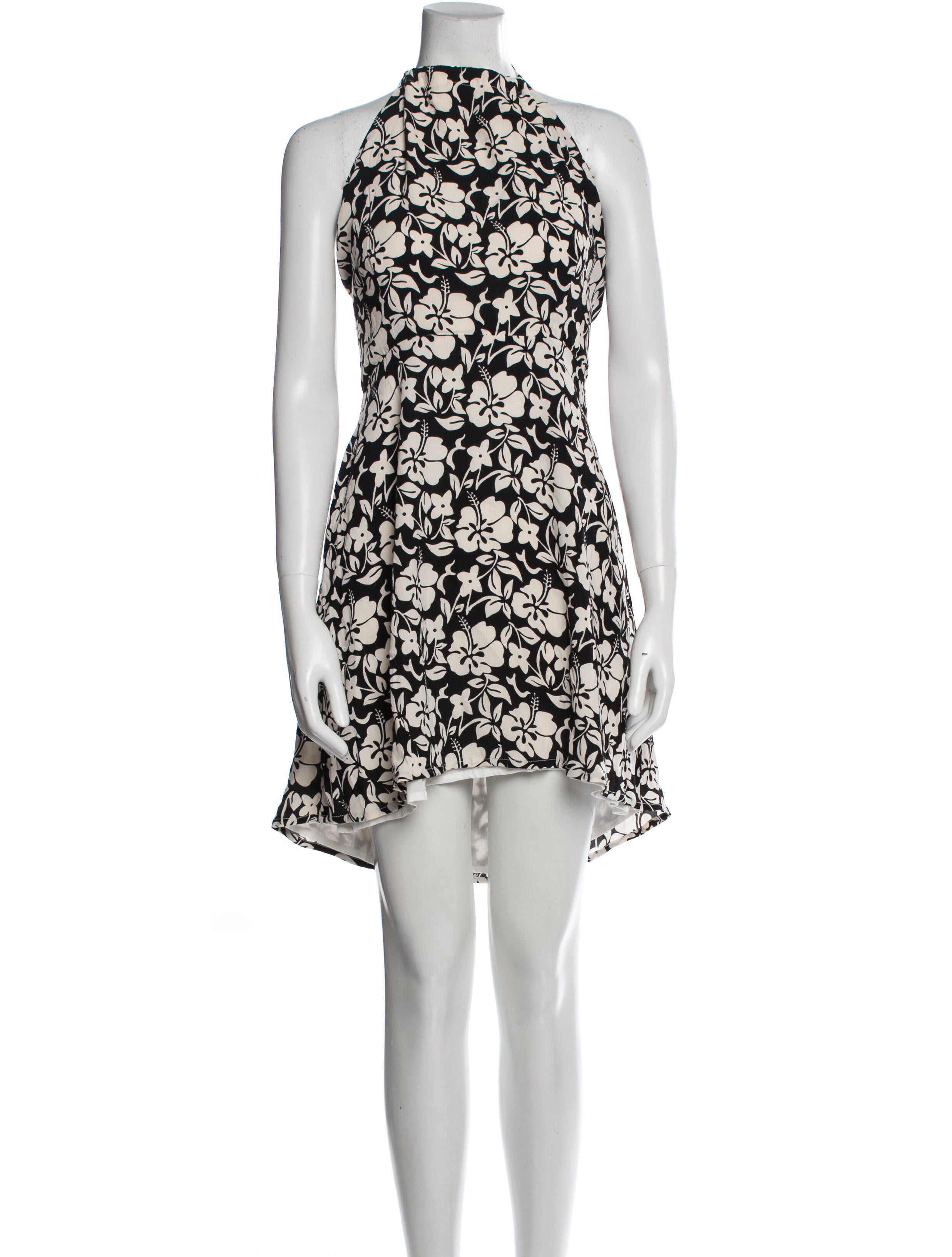 Faithfull The Brand Floral Print Mini Dress