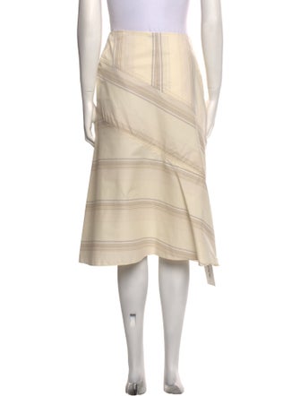 Faithfull The Brand Striped Midi Length Skirt