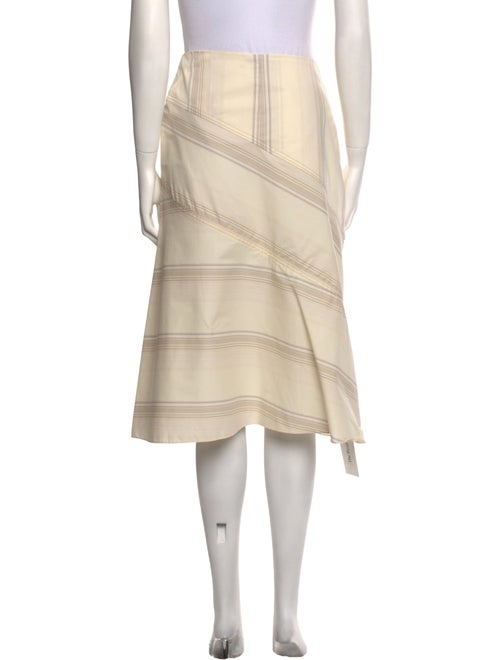 Faithfull The Brand Striped Midi Length Skirt