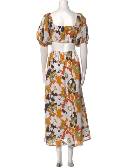 Faithfull The Brand Linen Long Dress