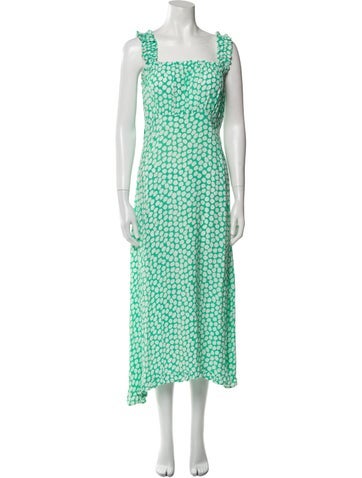 Faithfull The Brand Dresses Printed Long Dress Us0, UK4 | XS