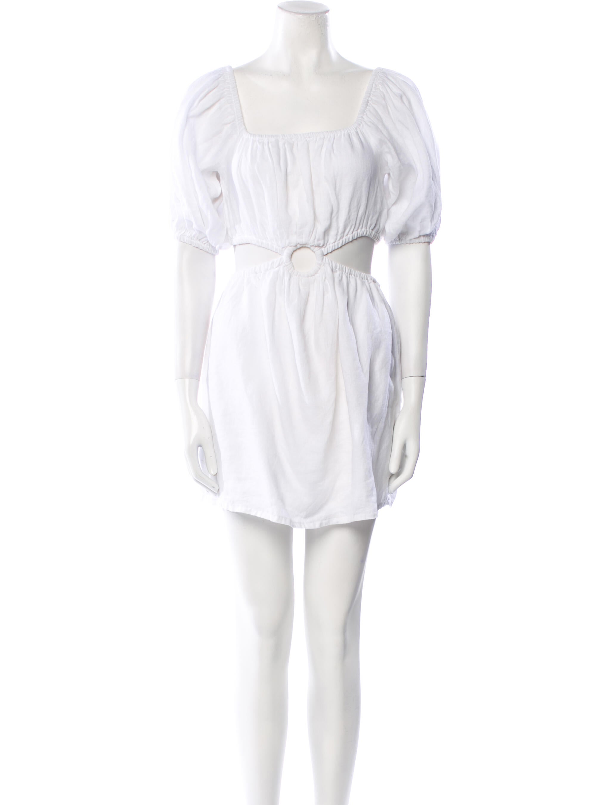 Faithfull The Brand Linen Mini Dress