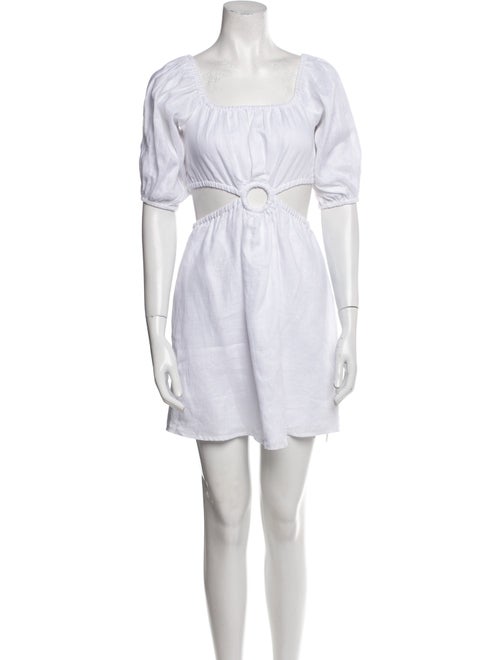 Faithfull The Brand Linen Mini Dress