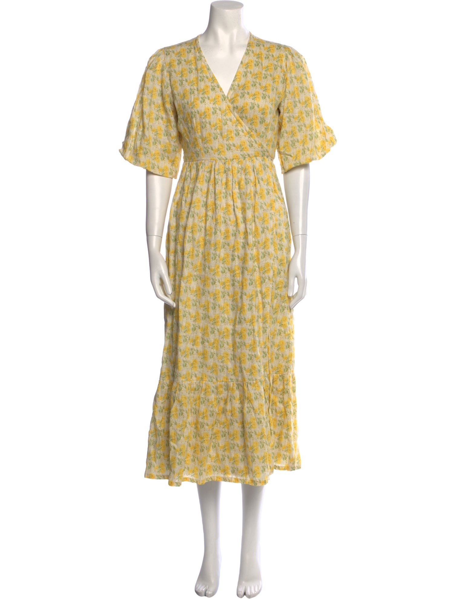 Faithfull The Brand Linen Long Dress
