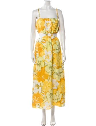 Faithfull The Brand Linen Long Dress