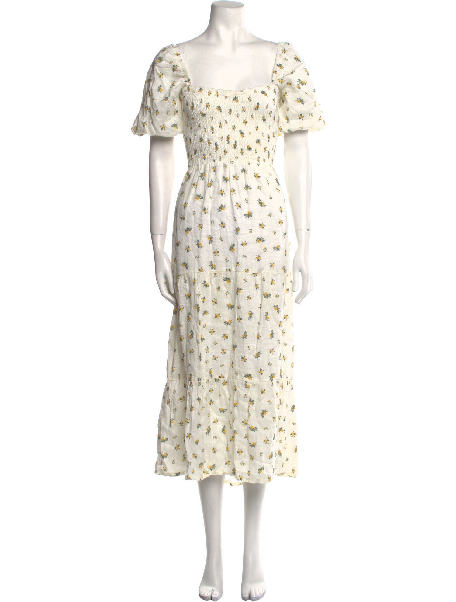 Faithfull The Brand Linen Long Dress