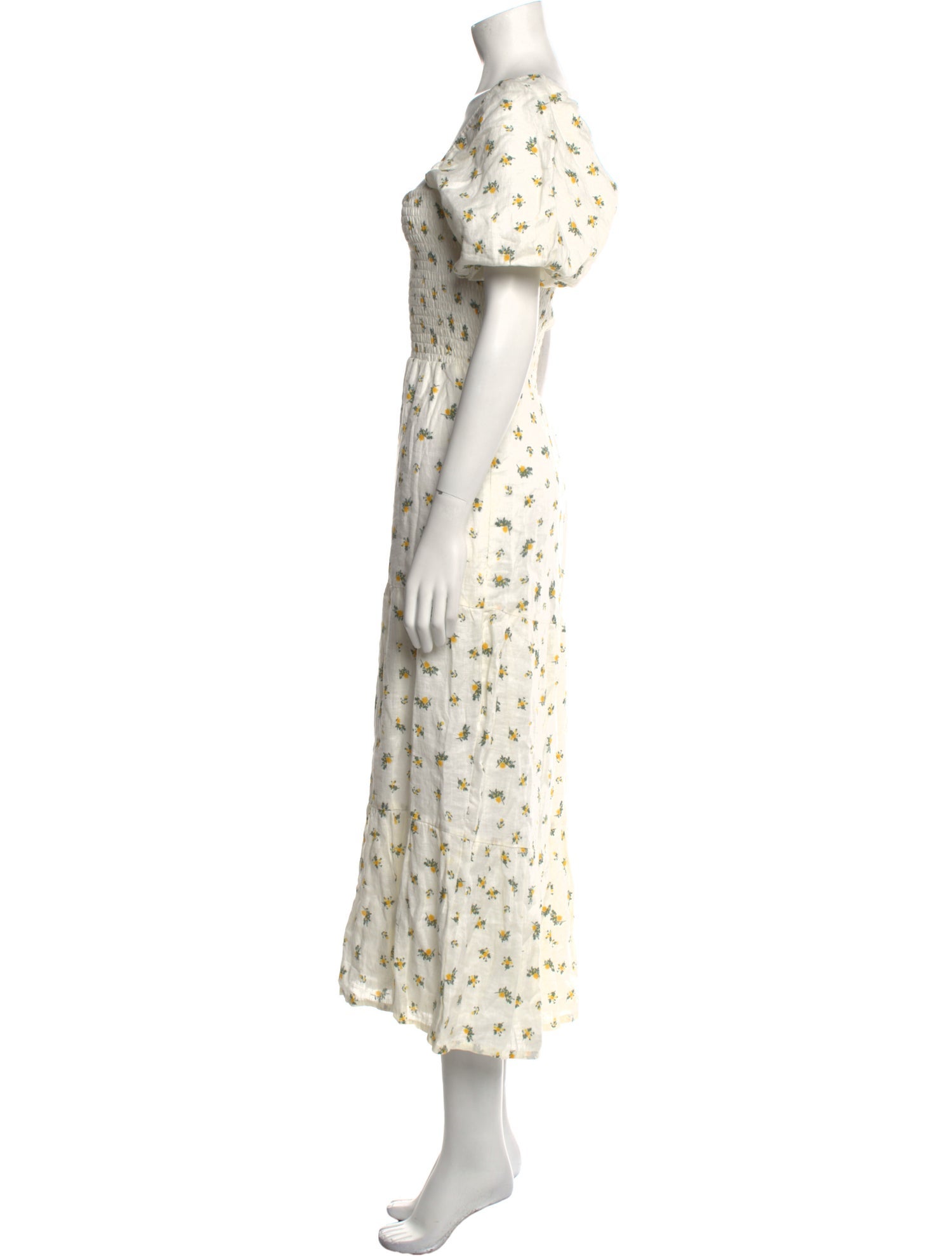 Faithfull The Brand Linen Long Dress